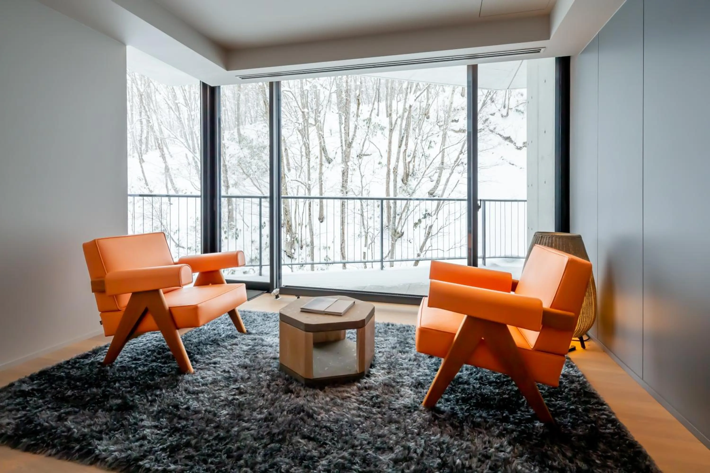 Seating area in YAMAKEI Residences
