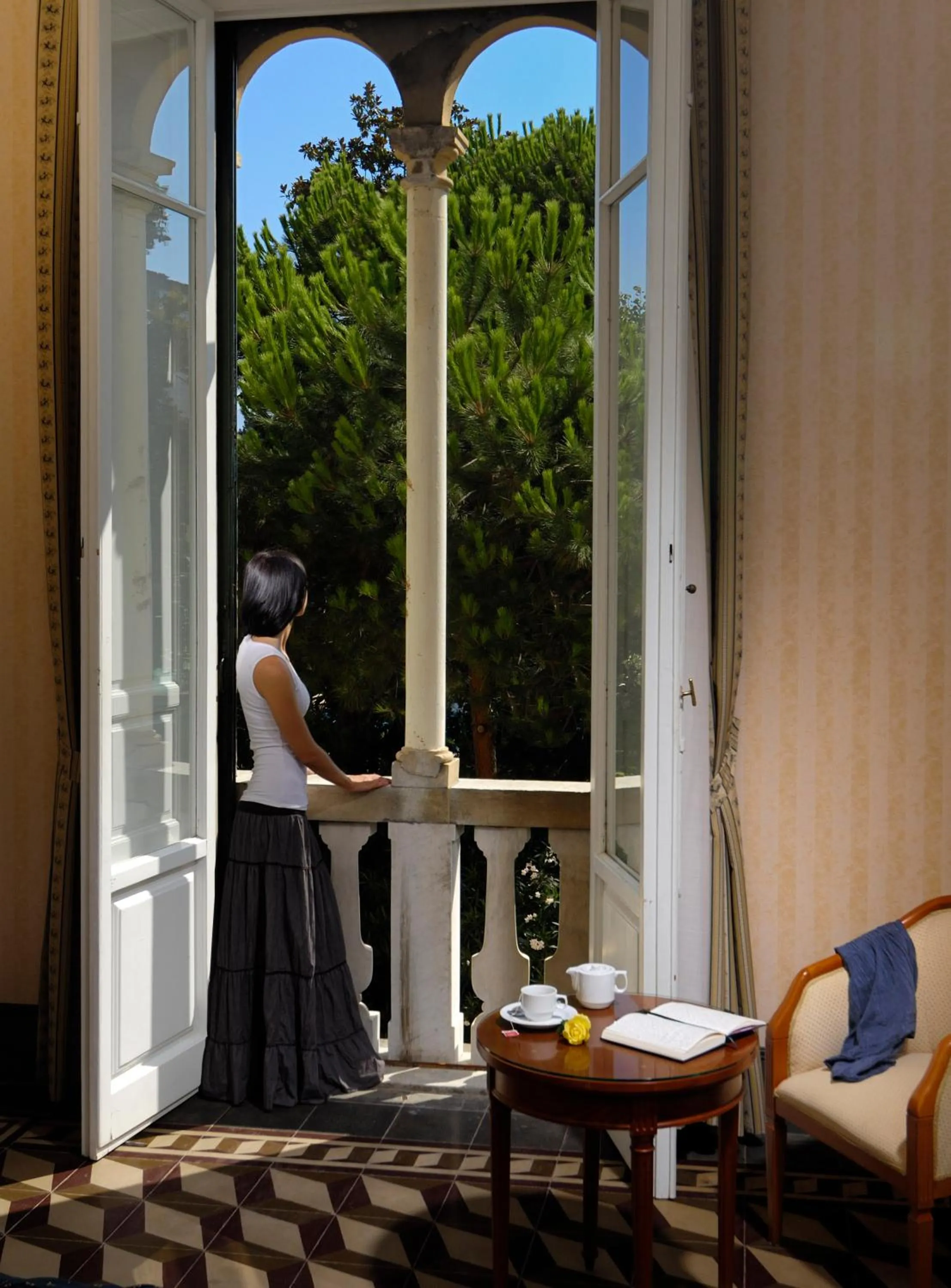 Balcony/Terrace in Grand Hotel Royal