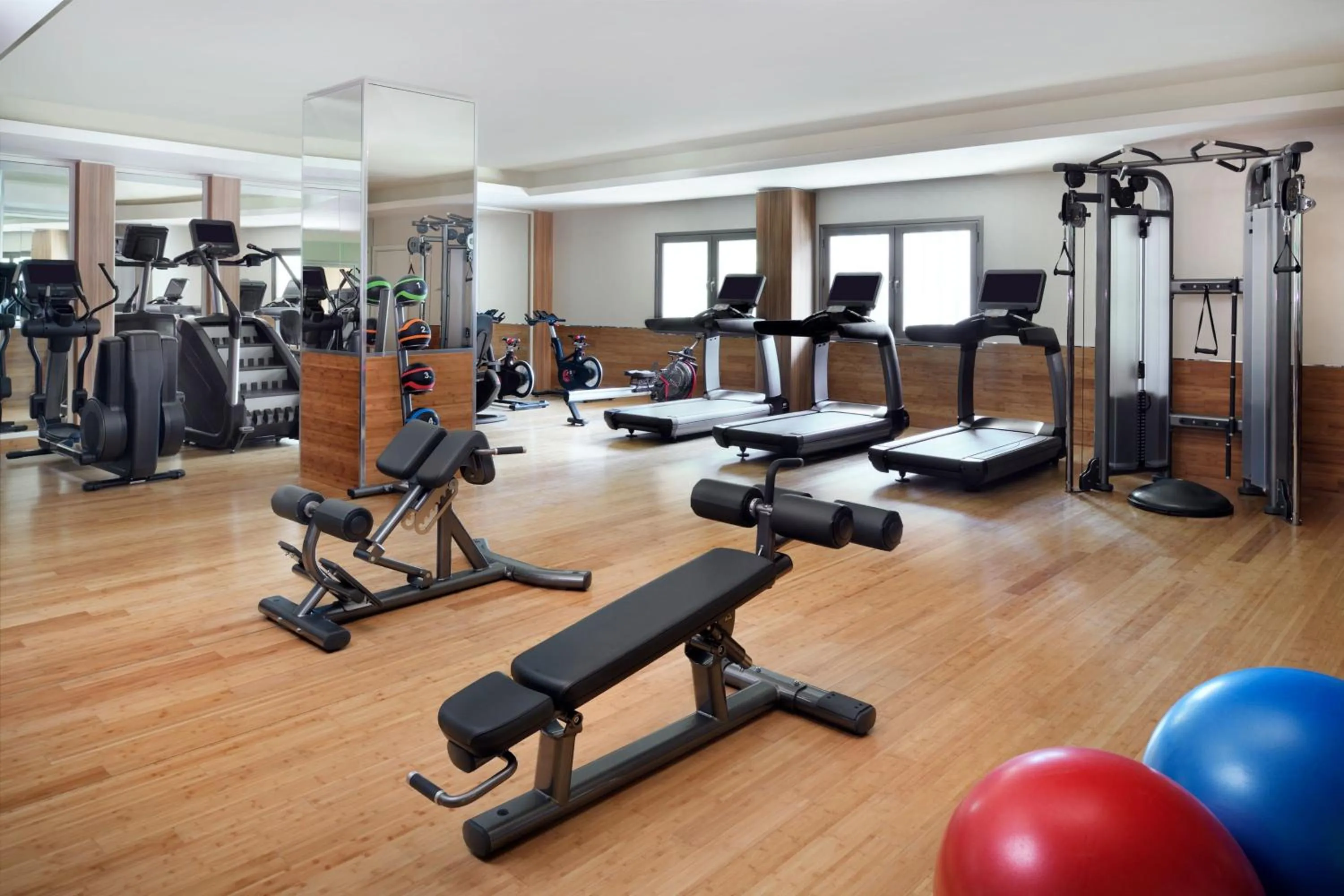 Fitness centre/facilities in Marriott Executive Apartments Al Khobar