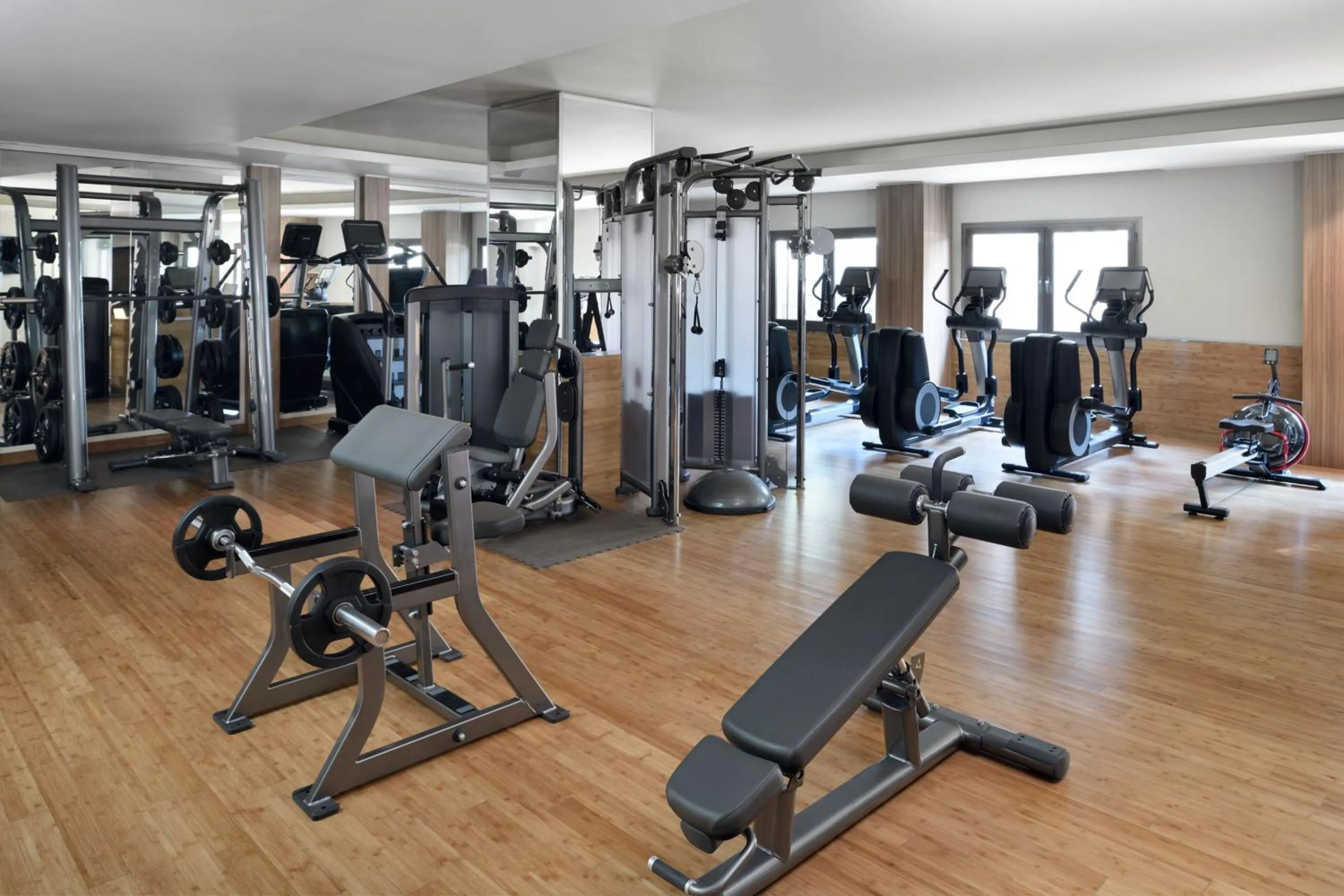 Fitness centre/facilities in Marriott Executive Apartments Al Khobar
