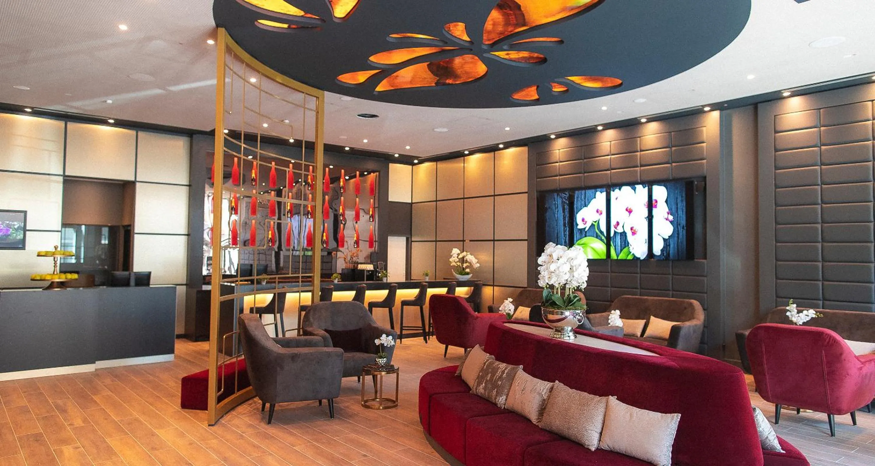 Seating area in PLAZA Premium Heidelberg