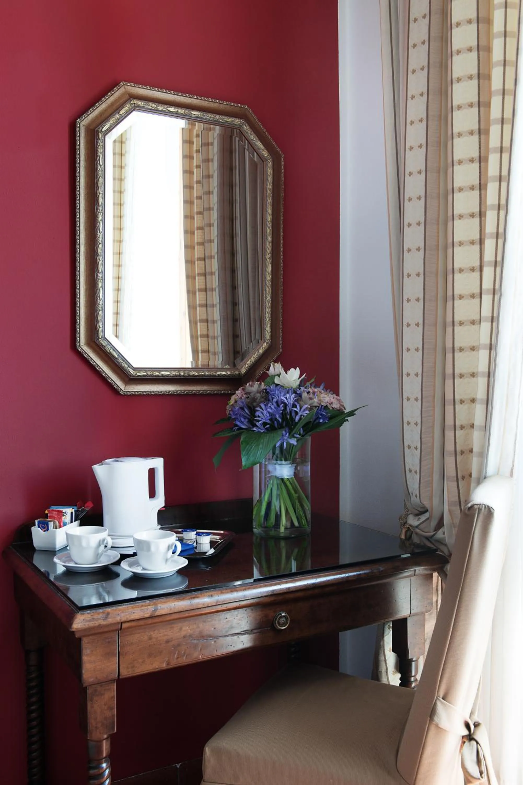 Coffee/tea facilities in Hotel Caravaggio