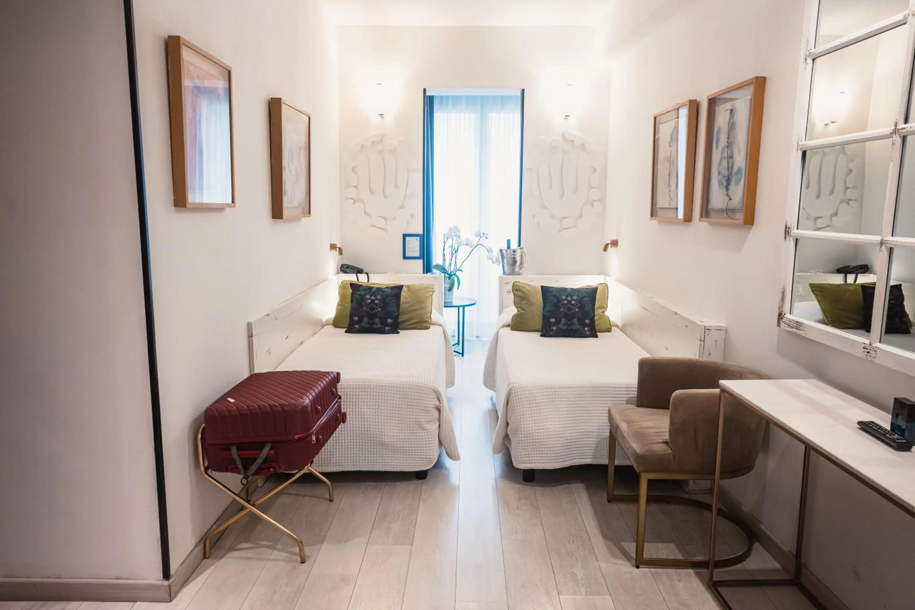 Bedroom, Bed in Art Hotel Milano