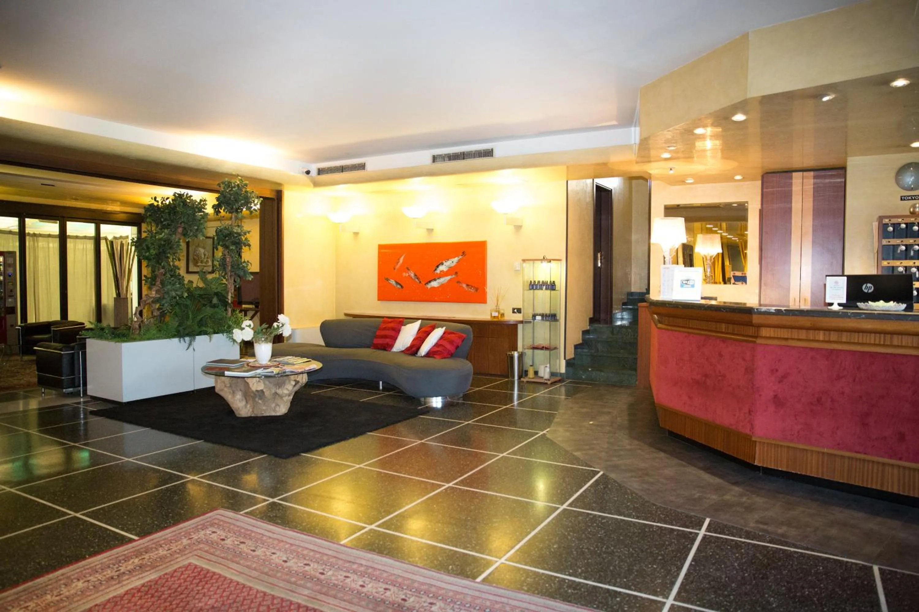 Lobby or reception in Art Hotel Milano