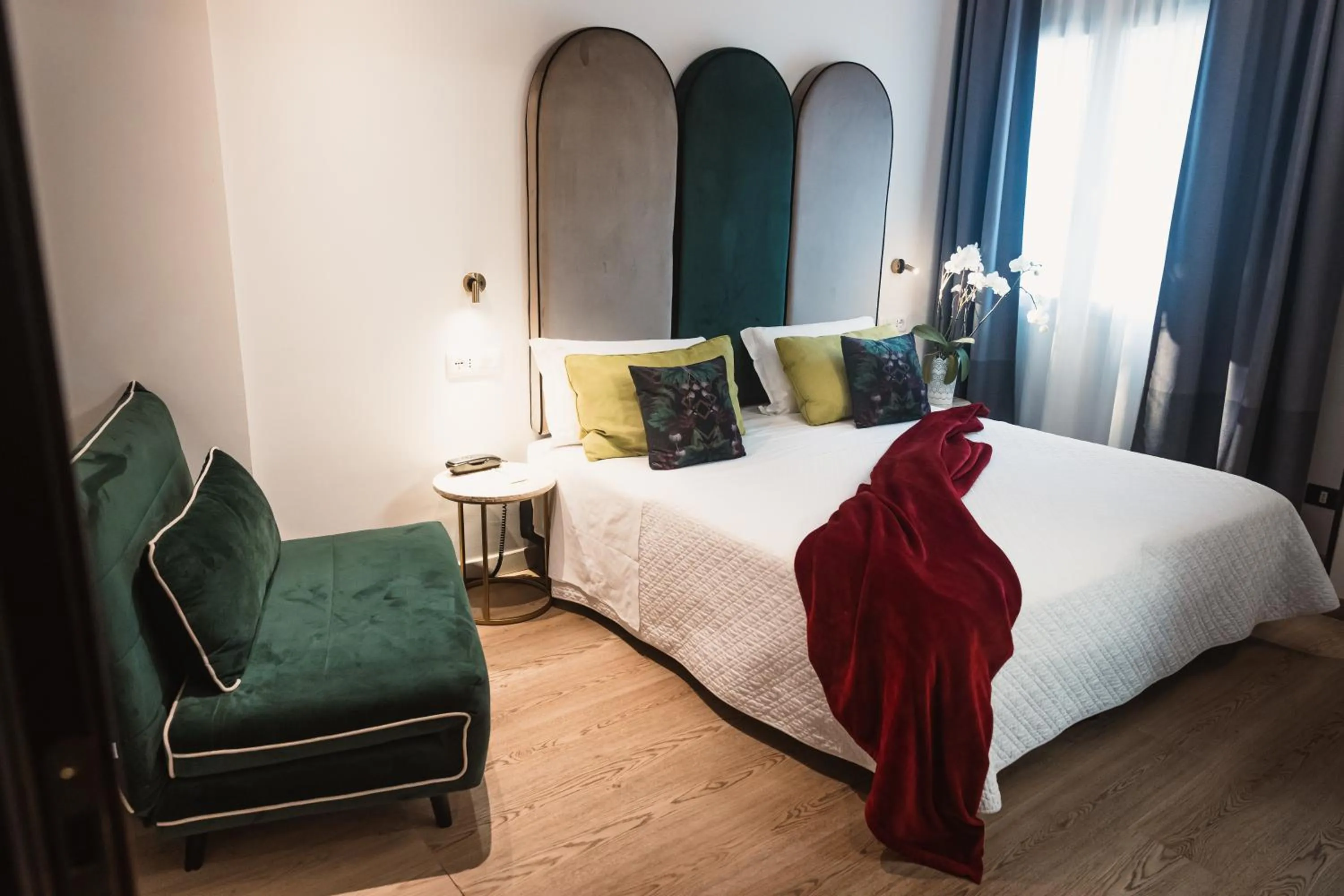 Bedroom, Bed in Art Hotel Milano