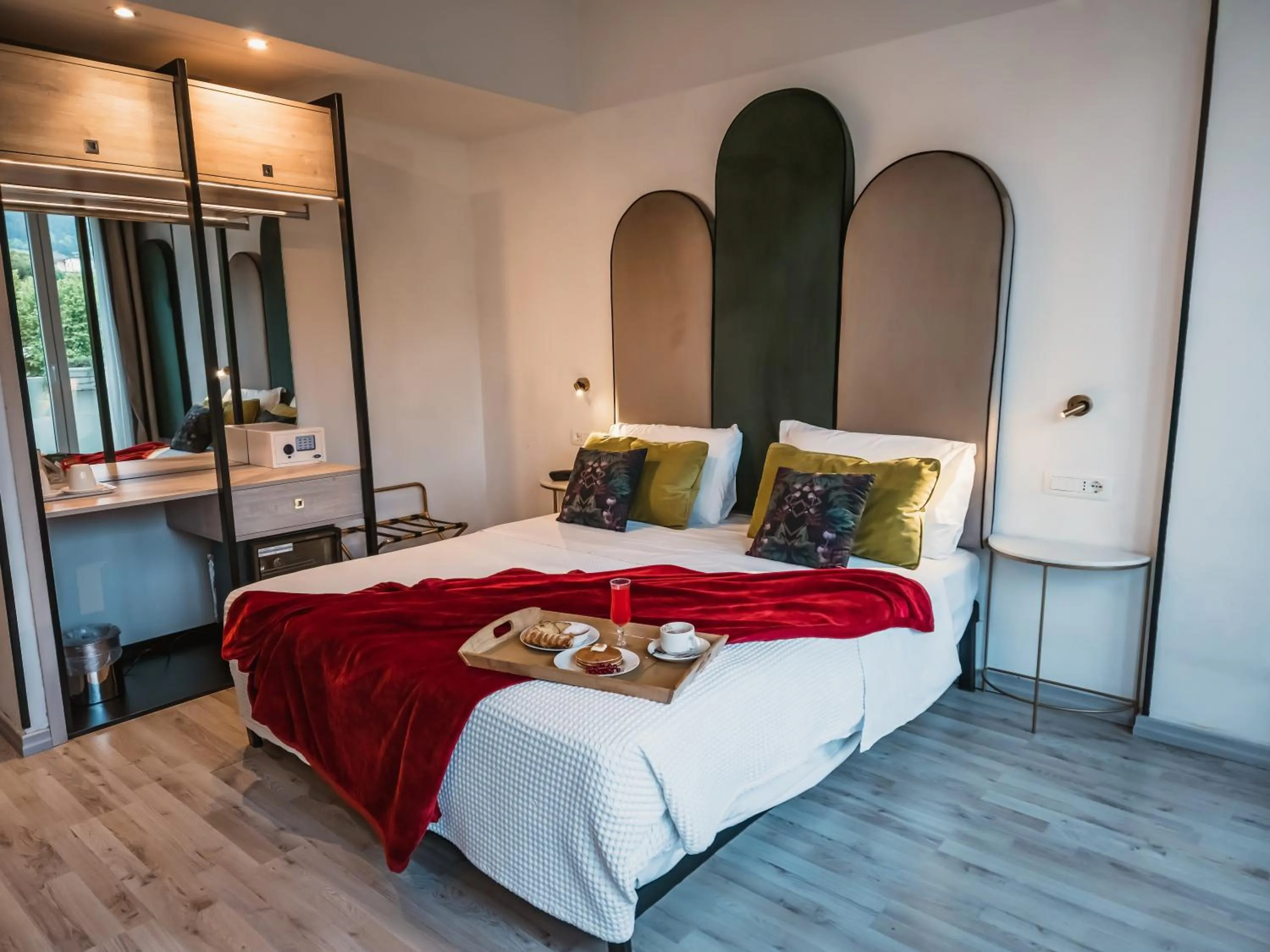 Bedroom, Bed in Art Hotel Milano