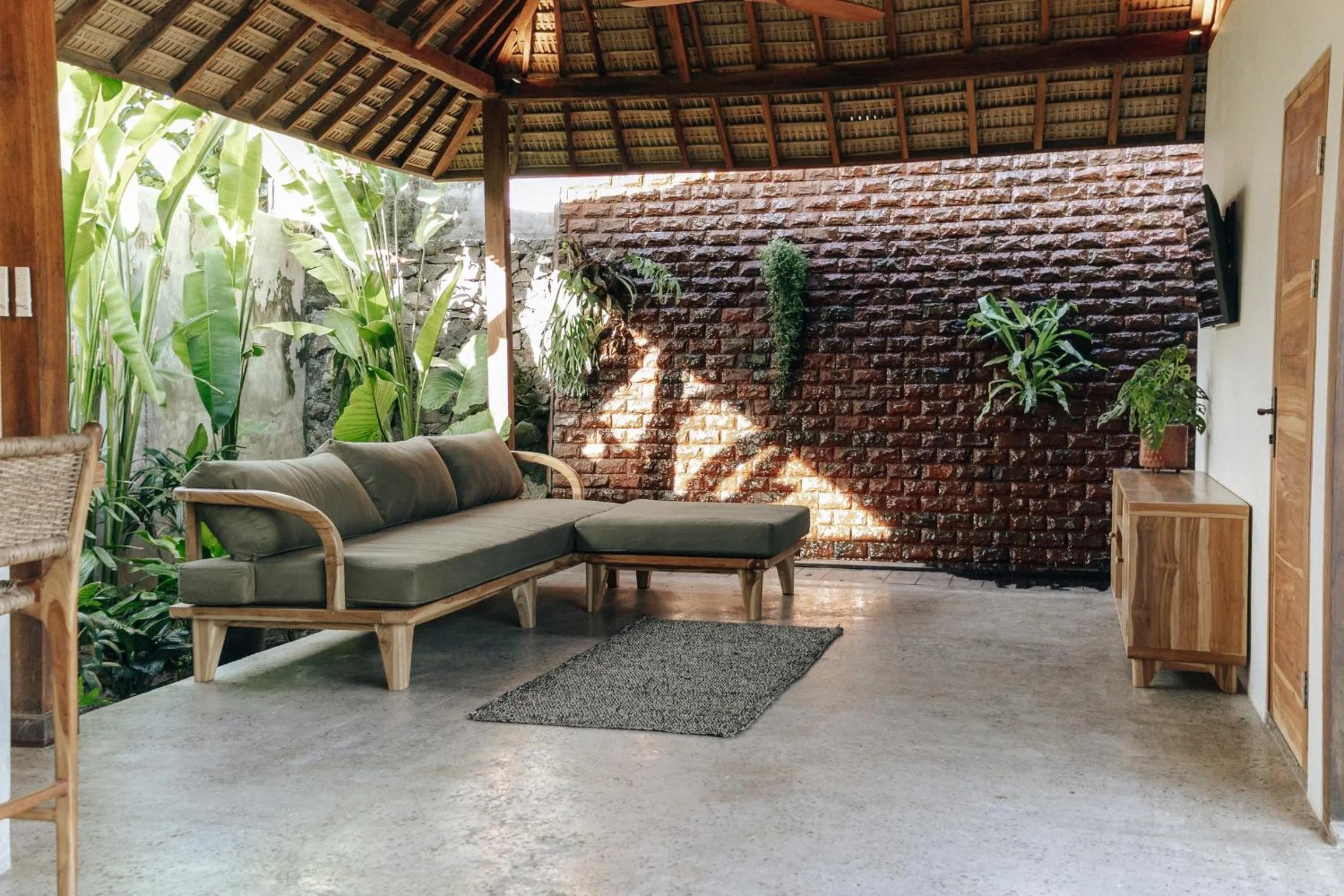 Living room in Jati Kuta Lombok