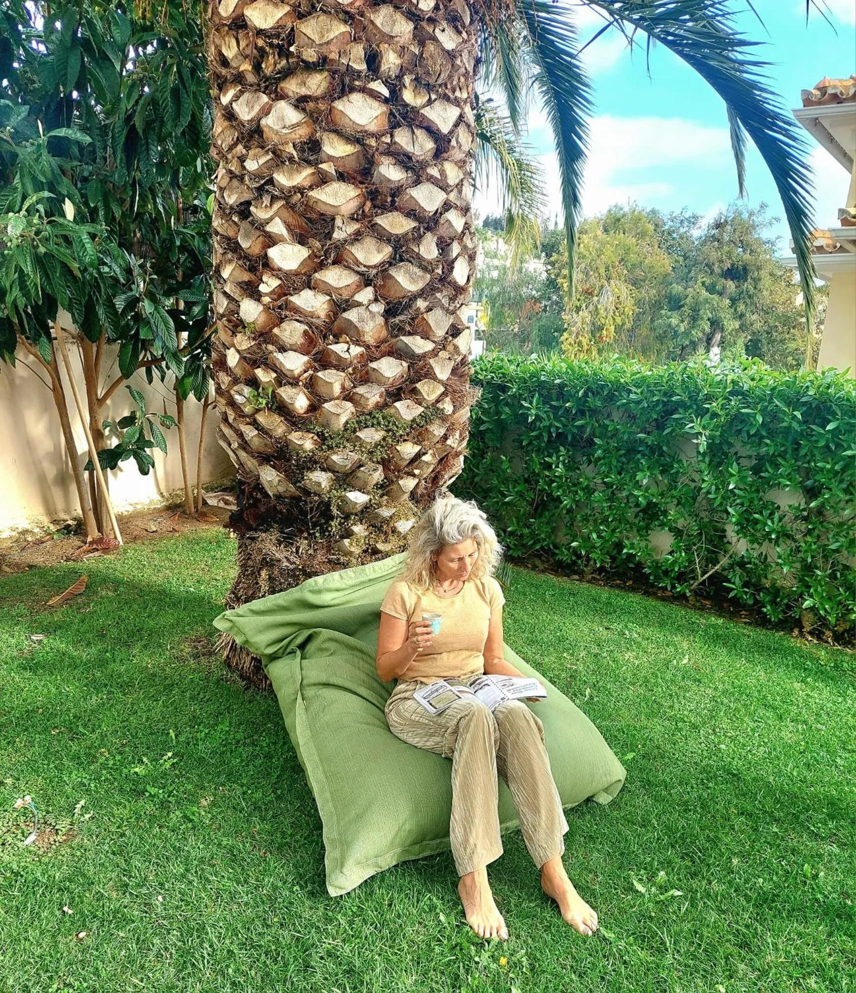 Garden in Casa Eleonora b&b