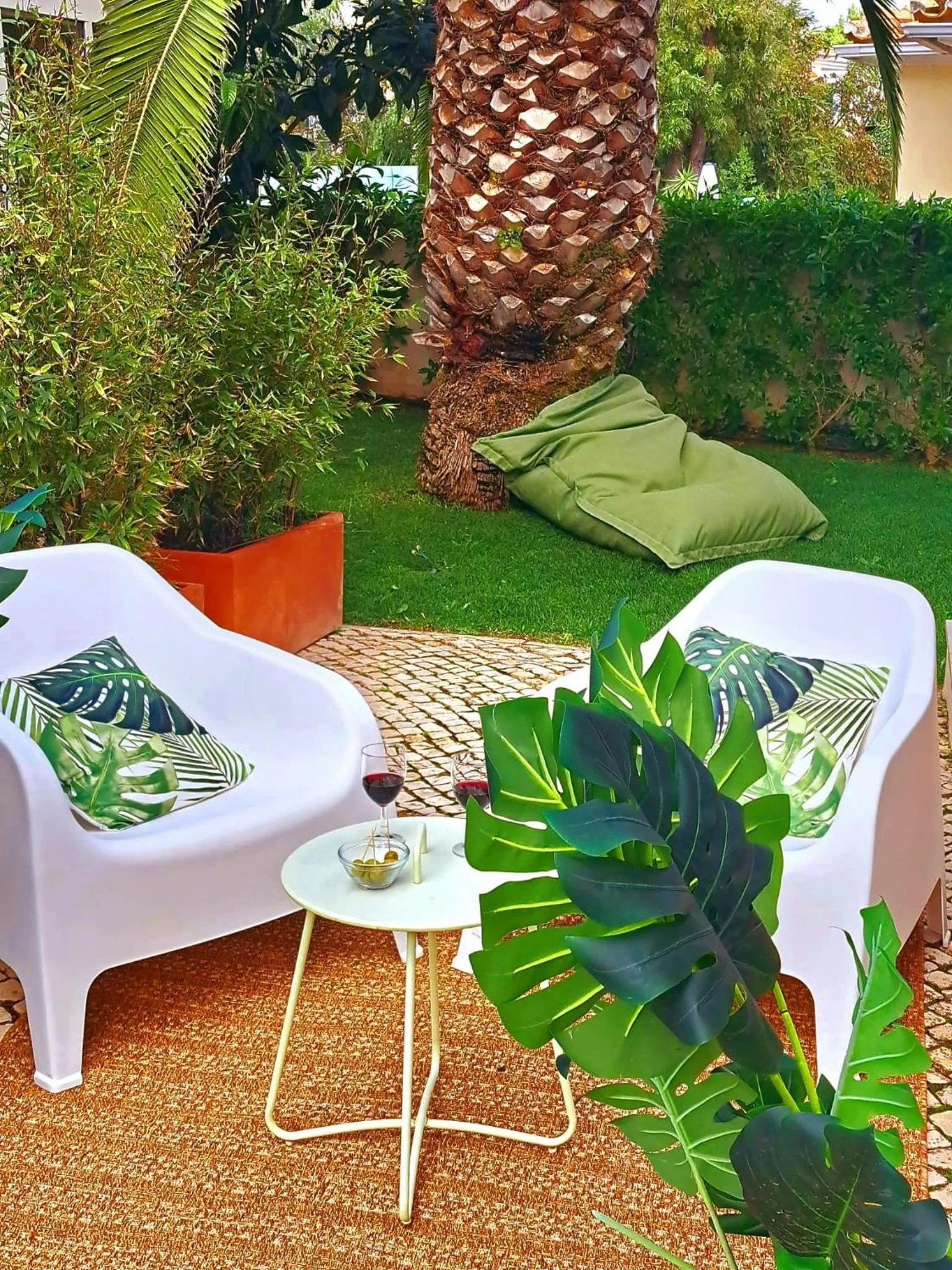 Garden in Casa Eleonora b&b