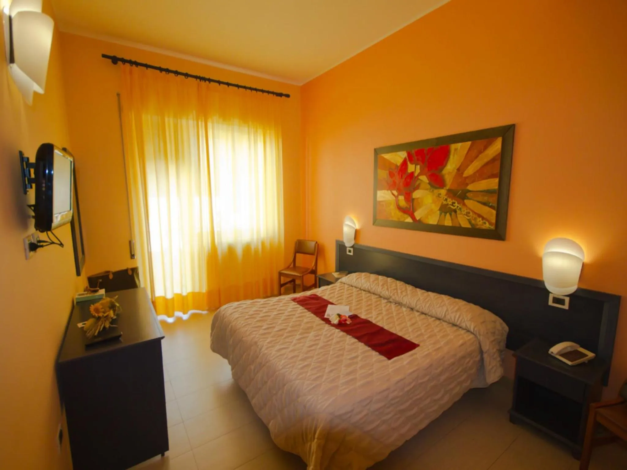 Bedroom in Hotel Serapo