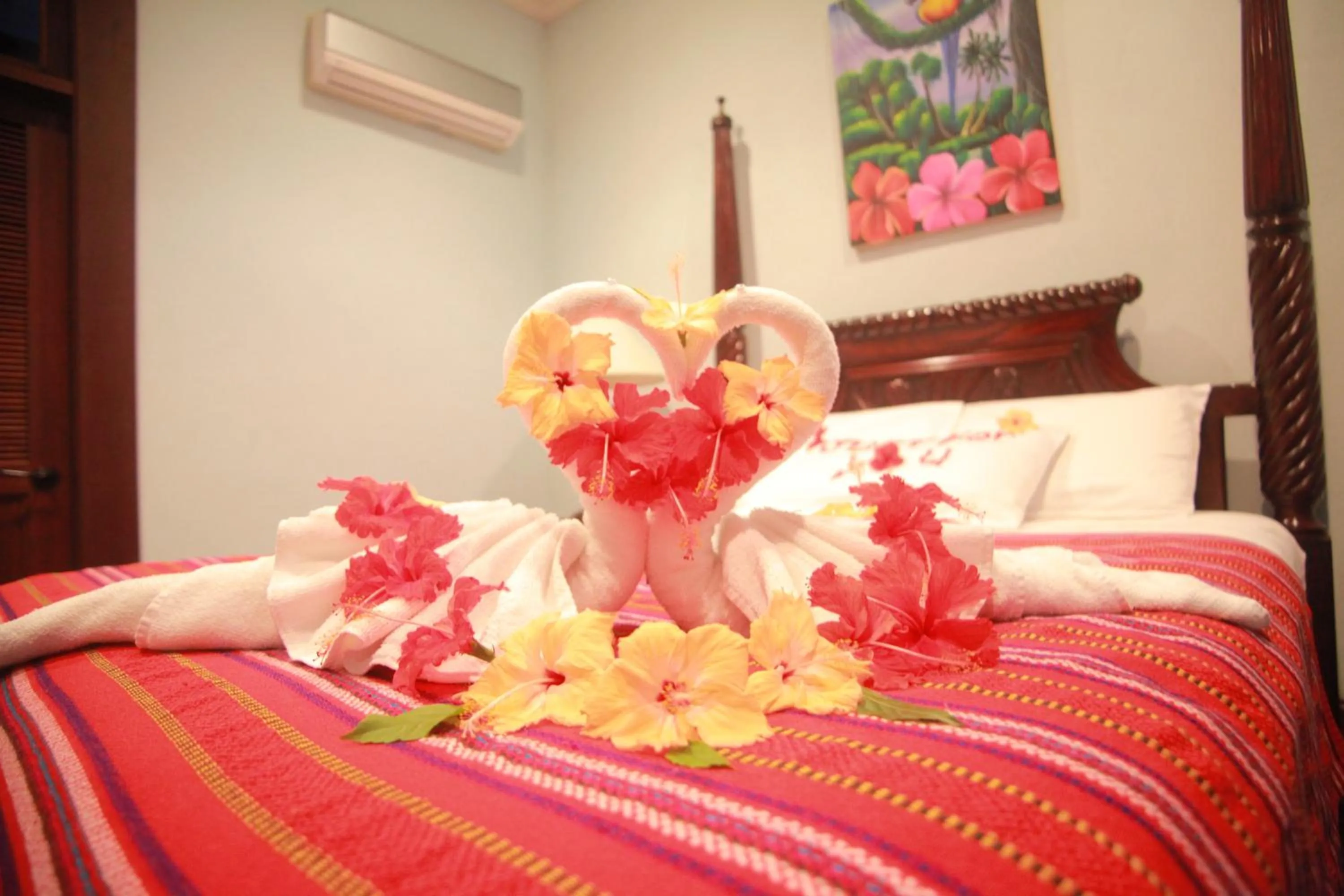 Bed in Mahogany Hall Luxury Boutique Resort