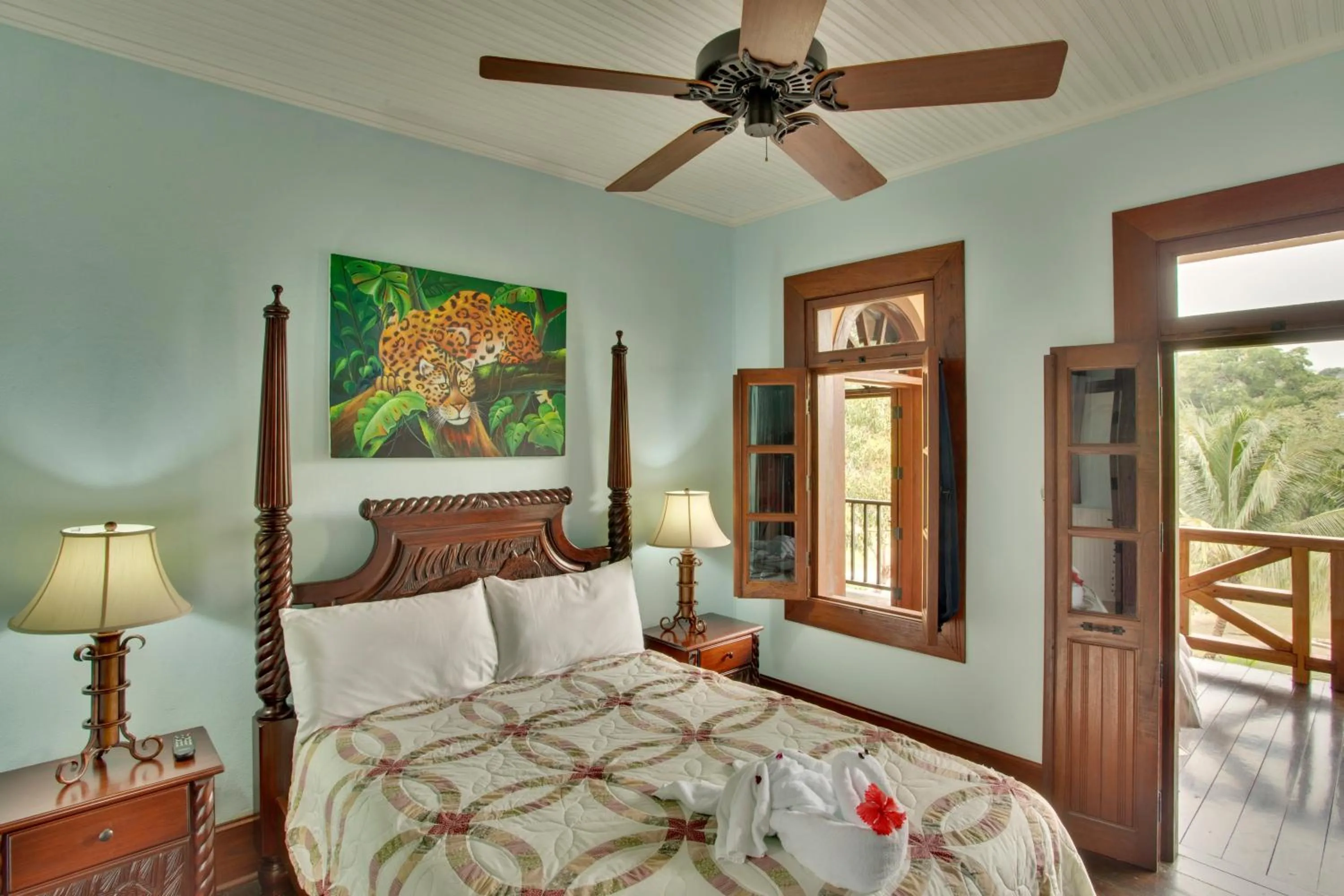 Bed in Mahogany Hall Luxury Boutique Resort