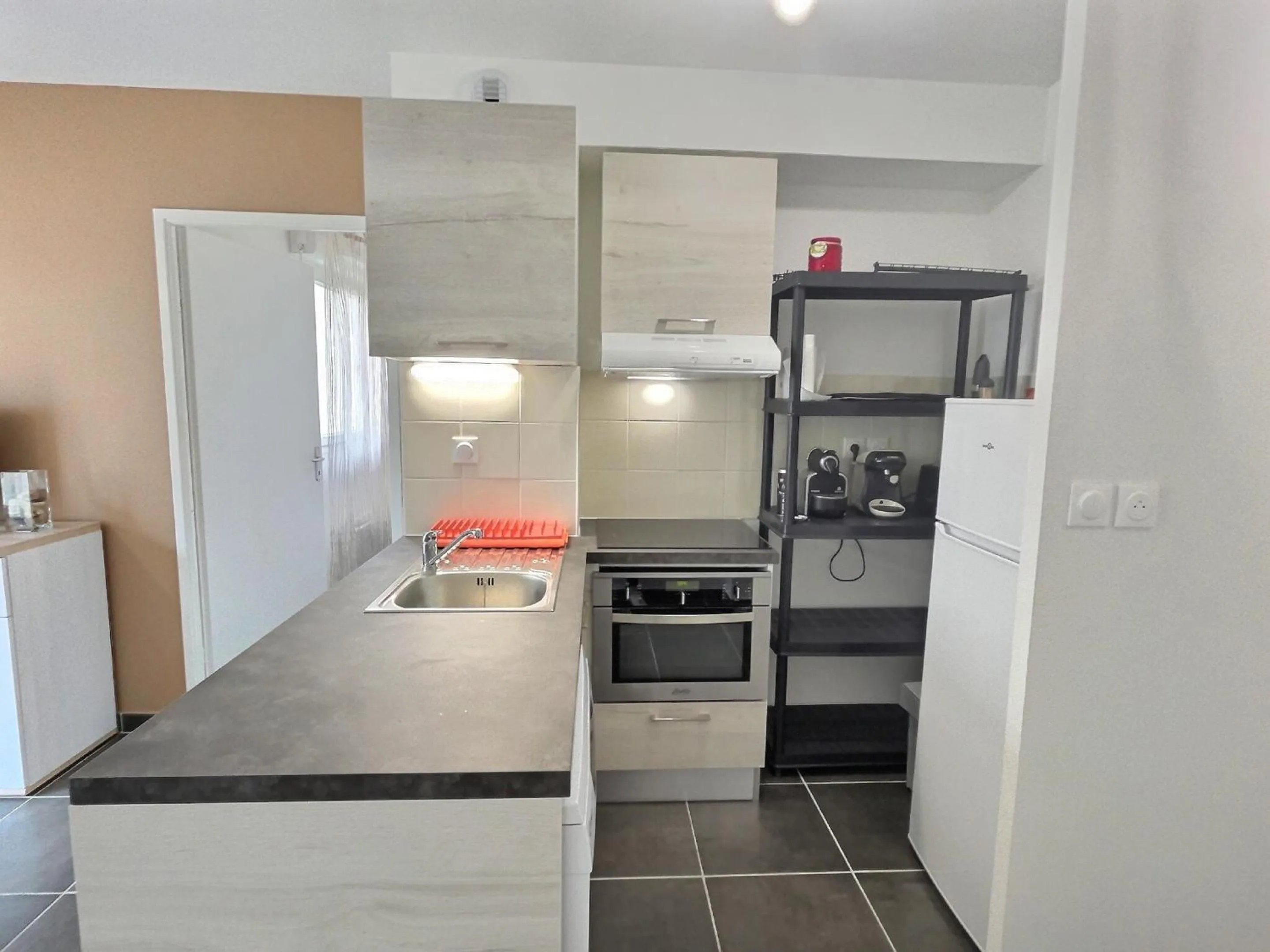 Coffee/tea facilities, Bed in Vacancéole - Résidence La Dune