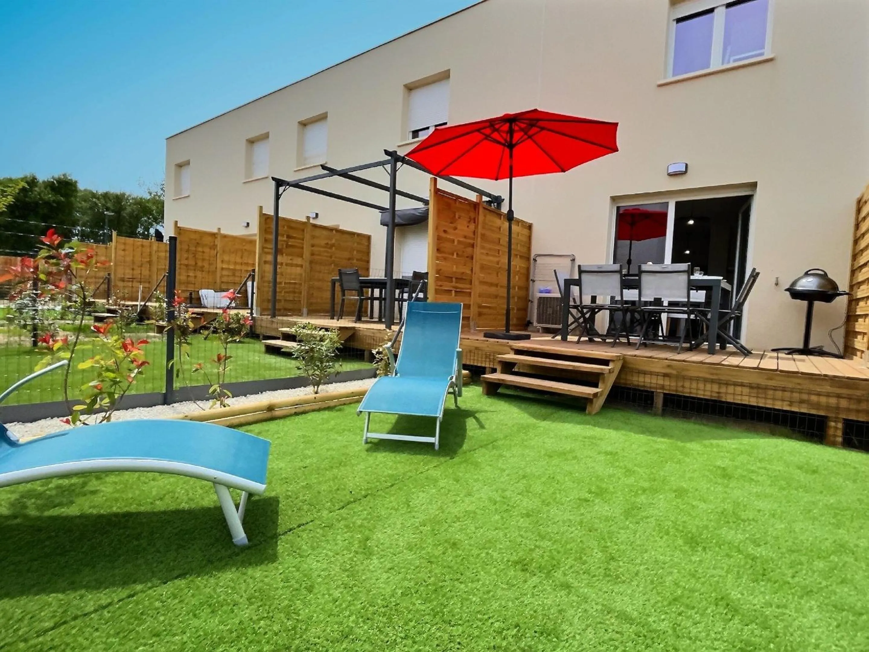 Patio in Vacancéole - Résidence La Dune