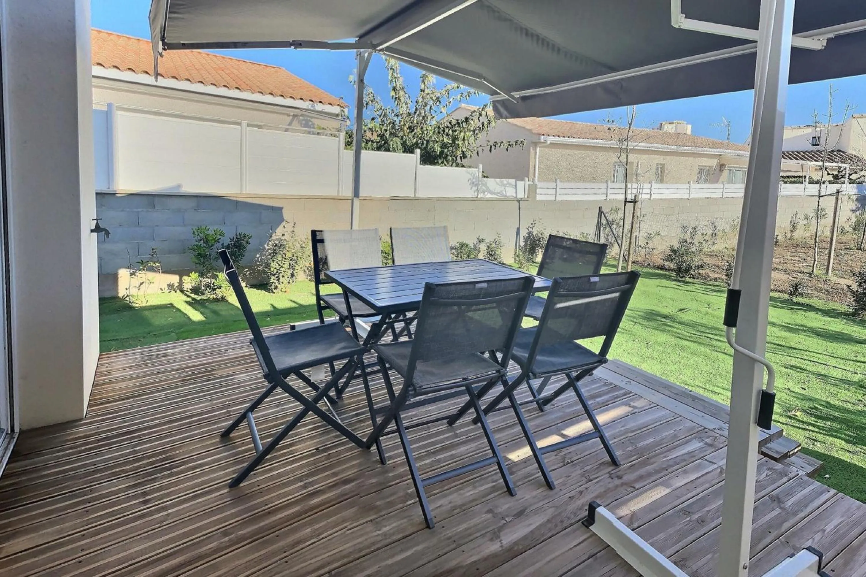 Patio in Vacancéole - Résidence La Dune