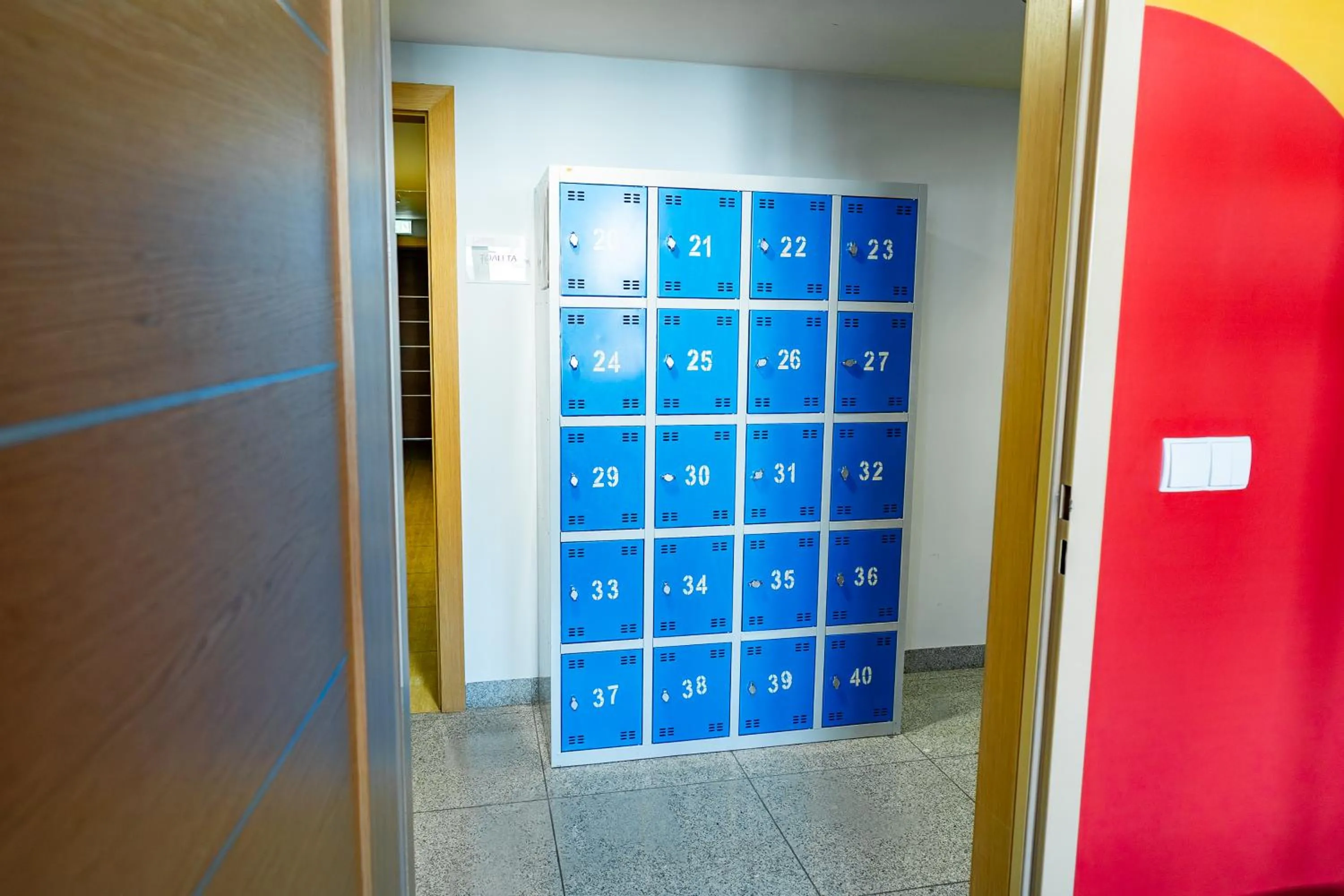 locker in Hostel Gdańsk Szafarnia 10 Old Town