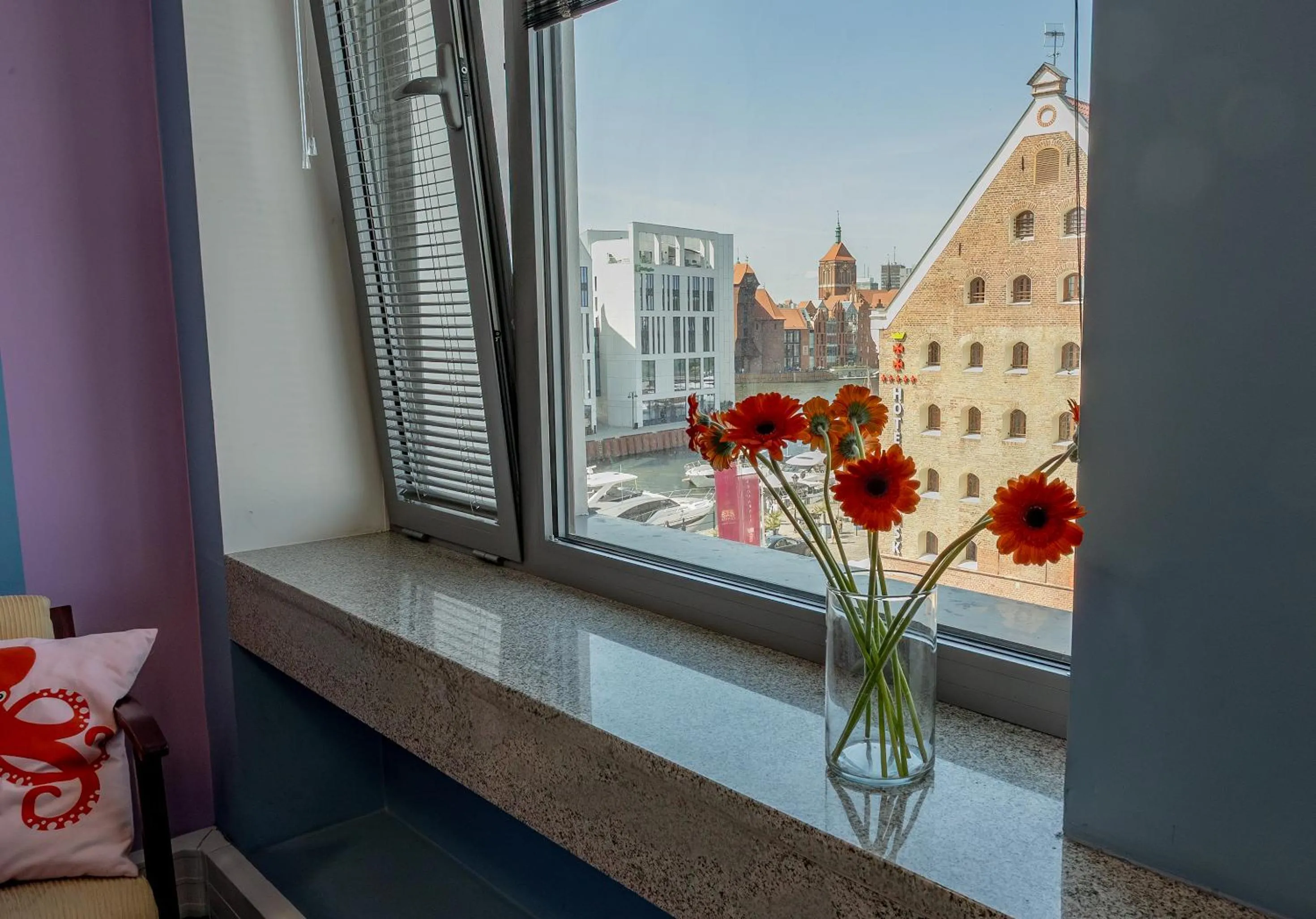 View (from property/room) in Hostel Gdańsk Szafarnia 10 Old Town