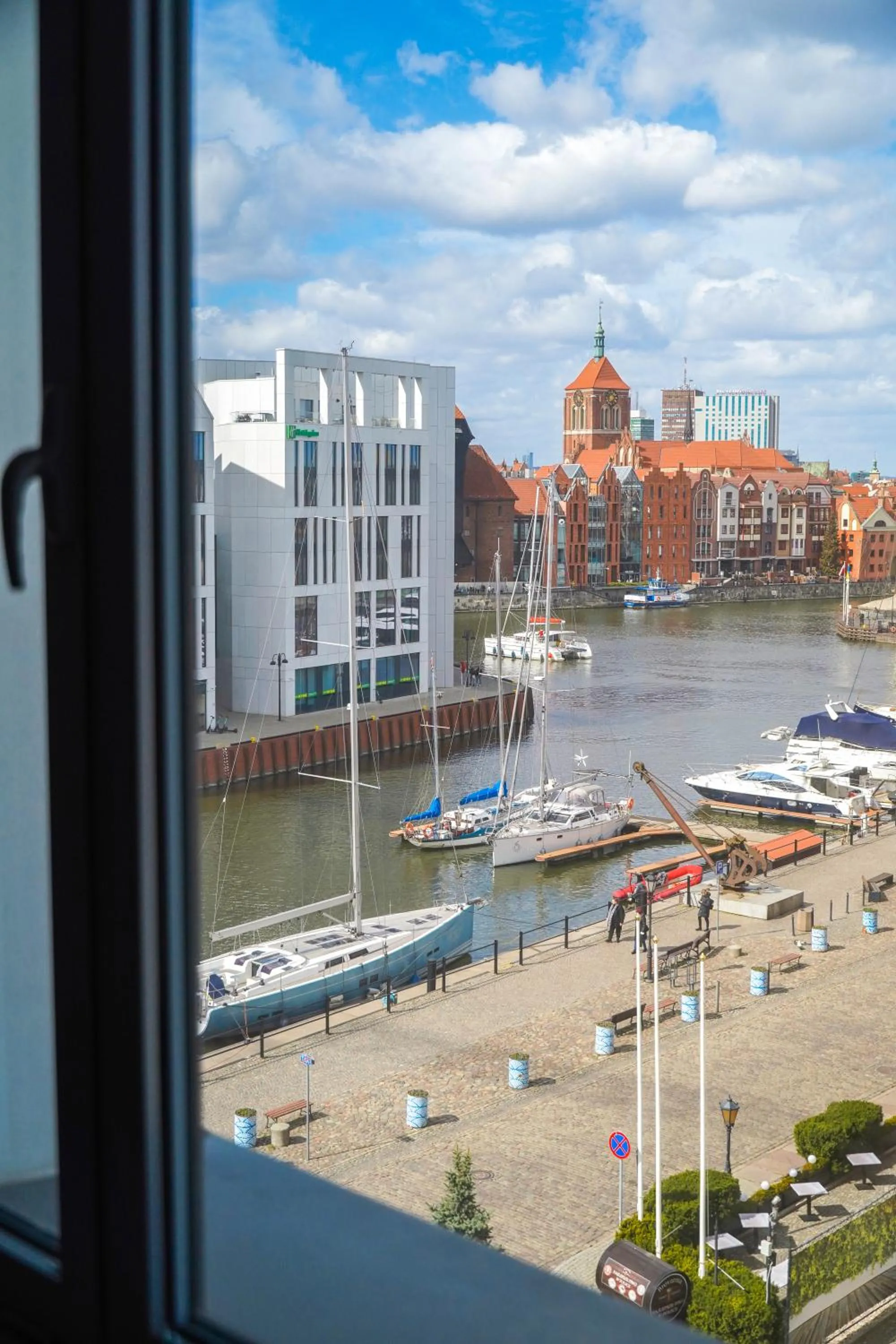 City view in Hostel Gdańsk Szafarnia 10 Old Town