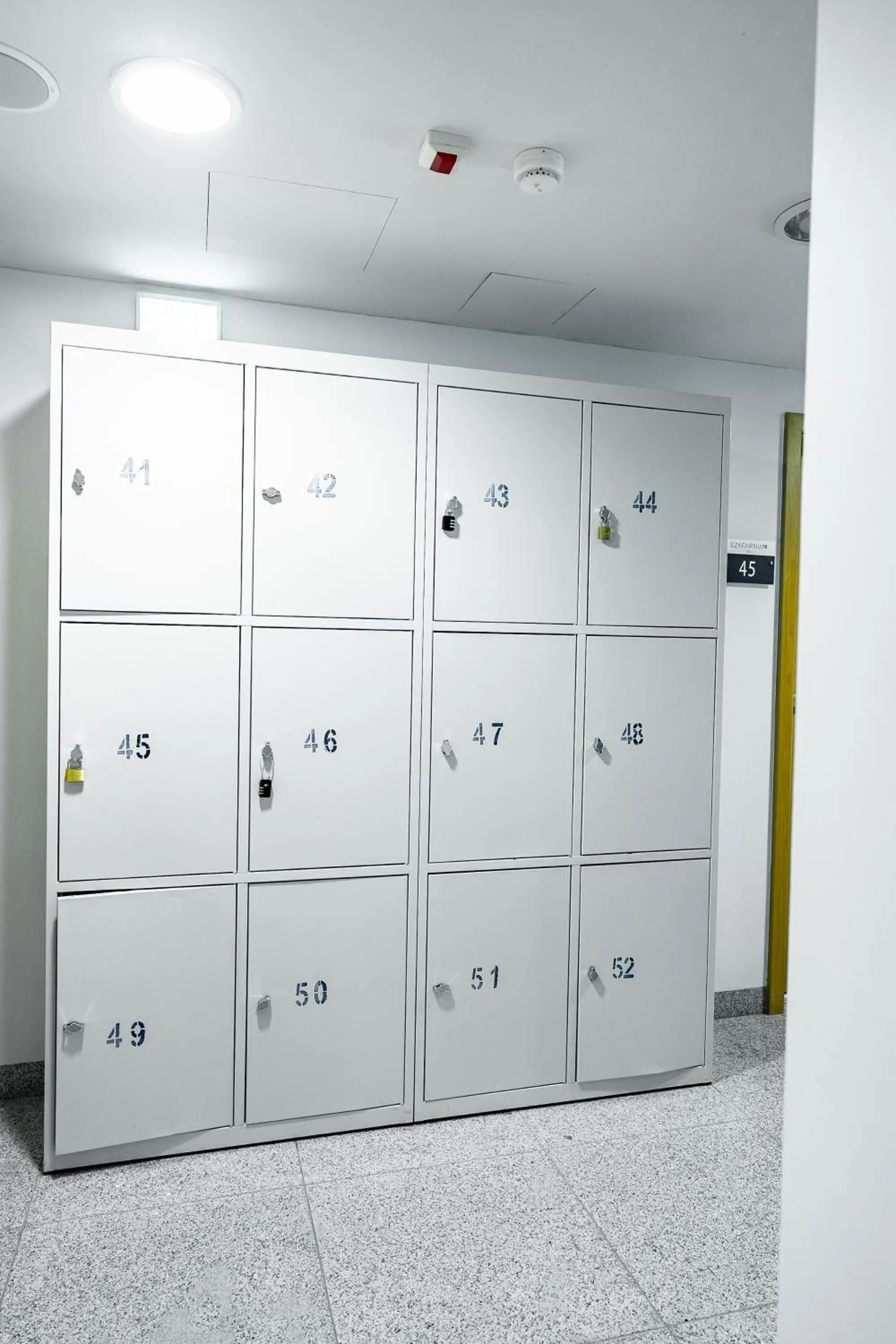 locker in Hostel Gdańsk Szafarnia 10 Old Town
