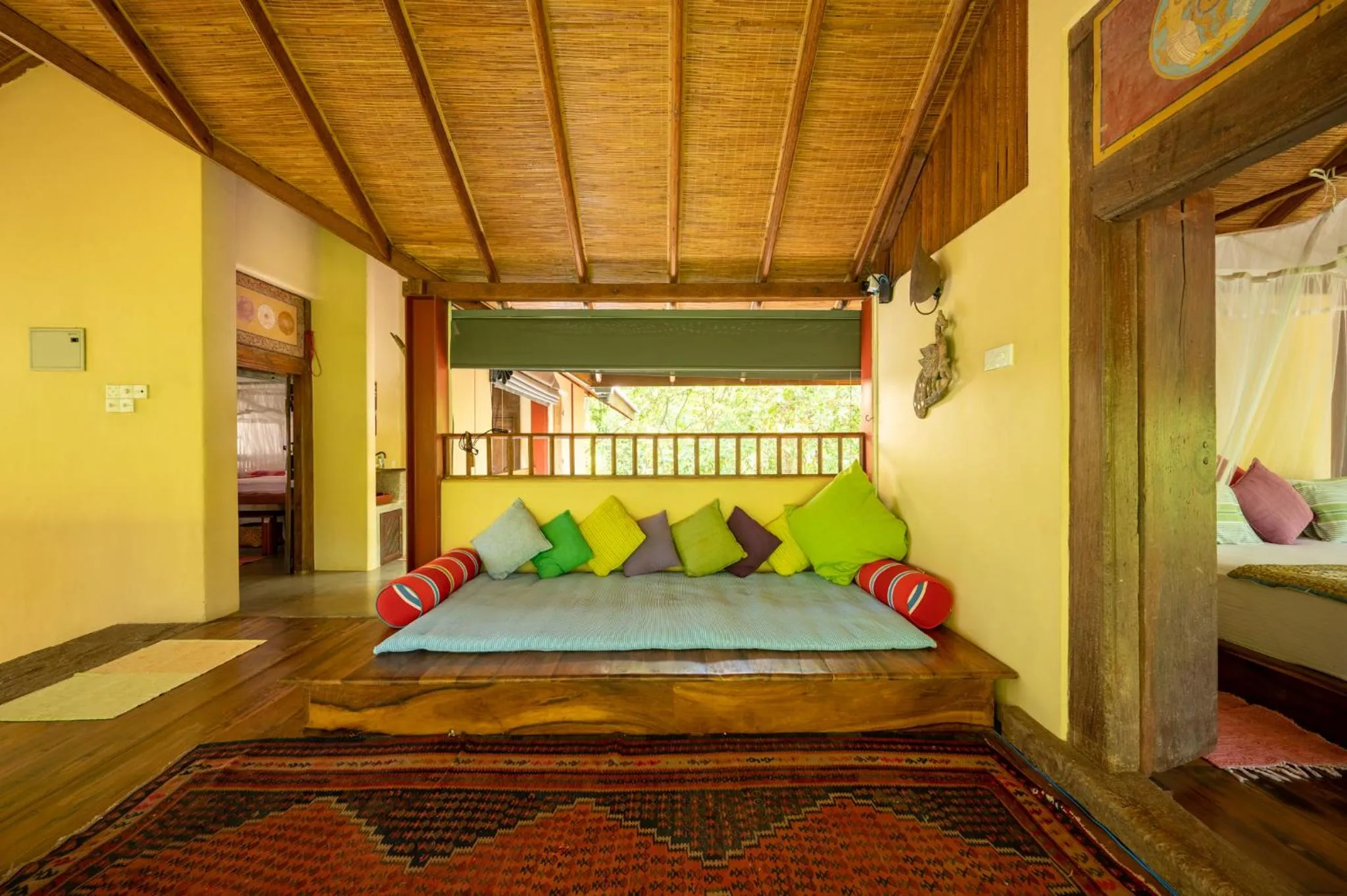 Living room, Bed in The River House Dambulla by The Serendipity Collection