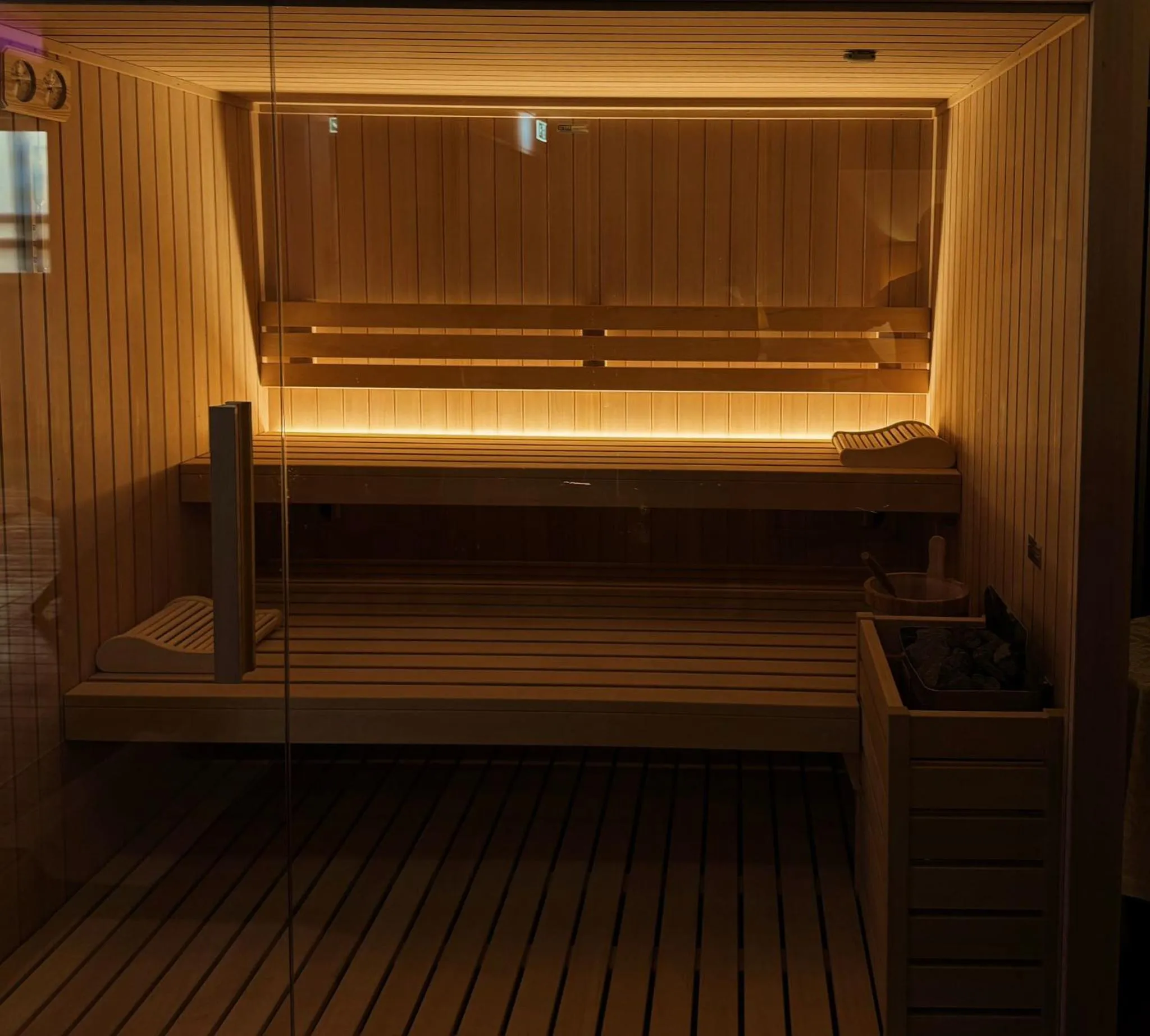 Sauna in Hotel Vittoria