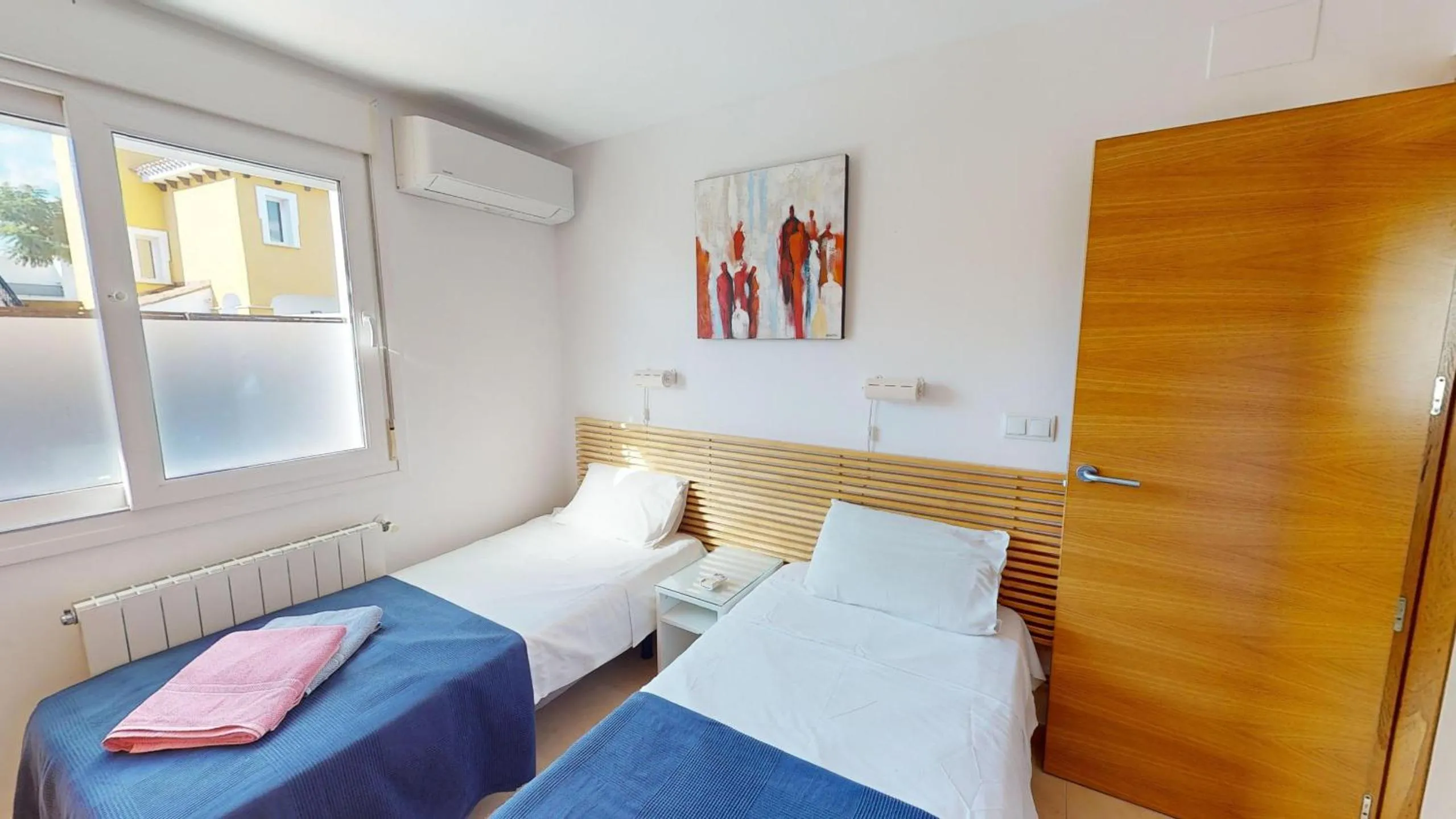 Bed in Villa PedroRoca-A Murcia Holiday Rentals Property