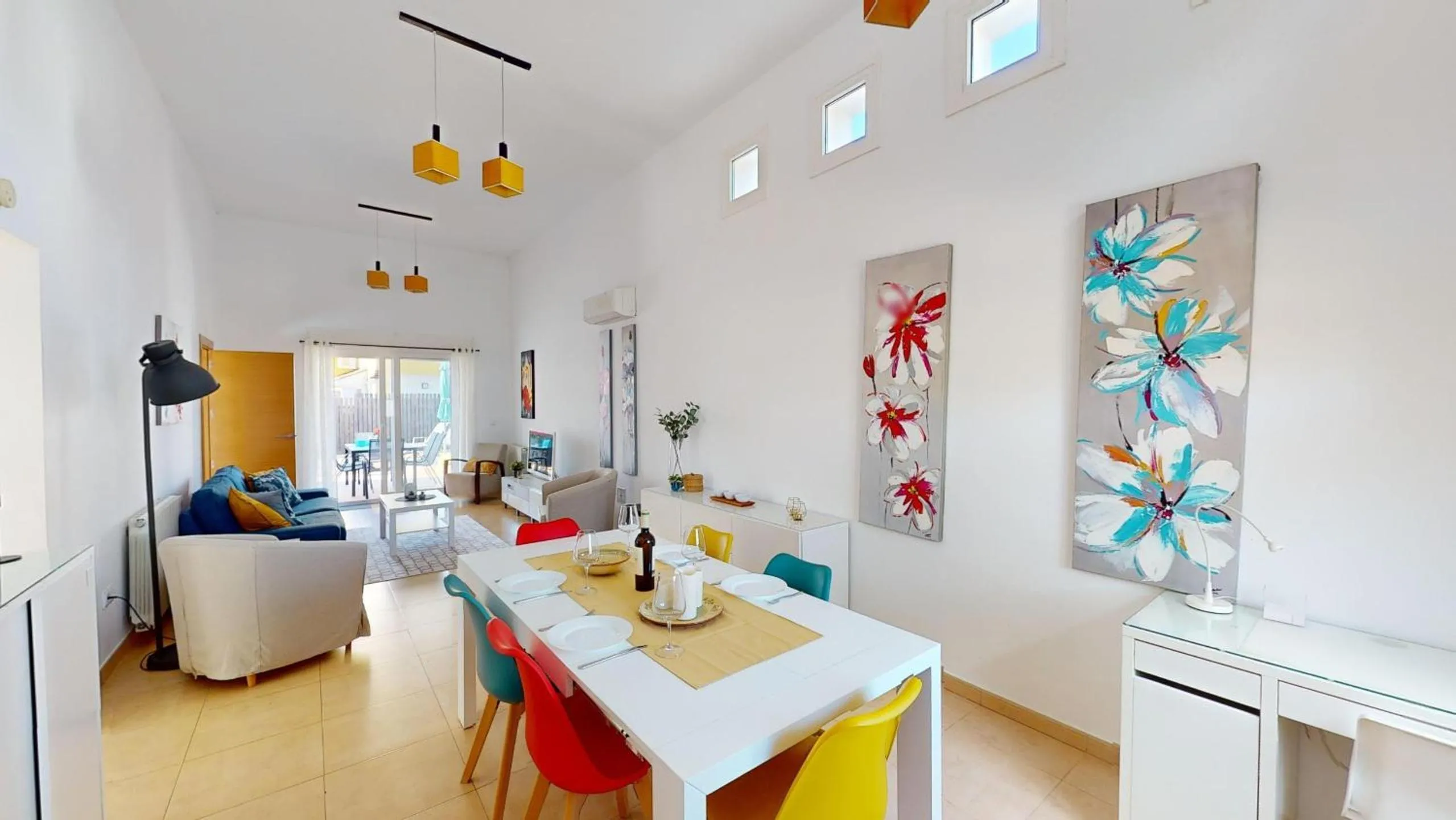 Dining area in Villa PedroRoca-A Murcia Holiday Rentals Property