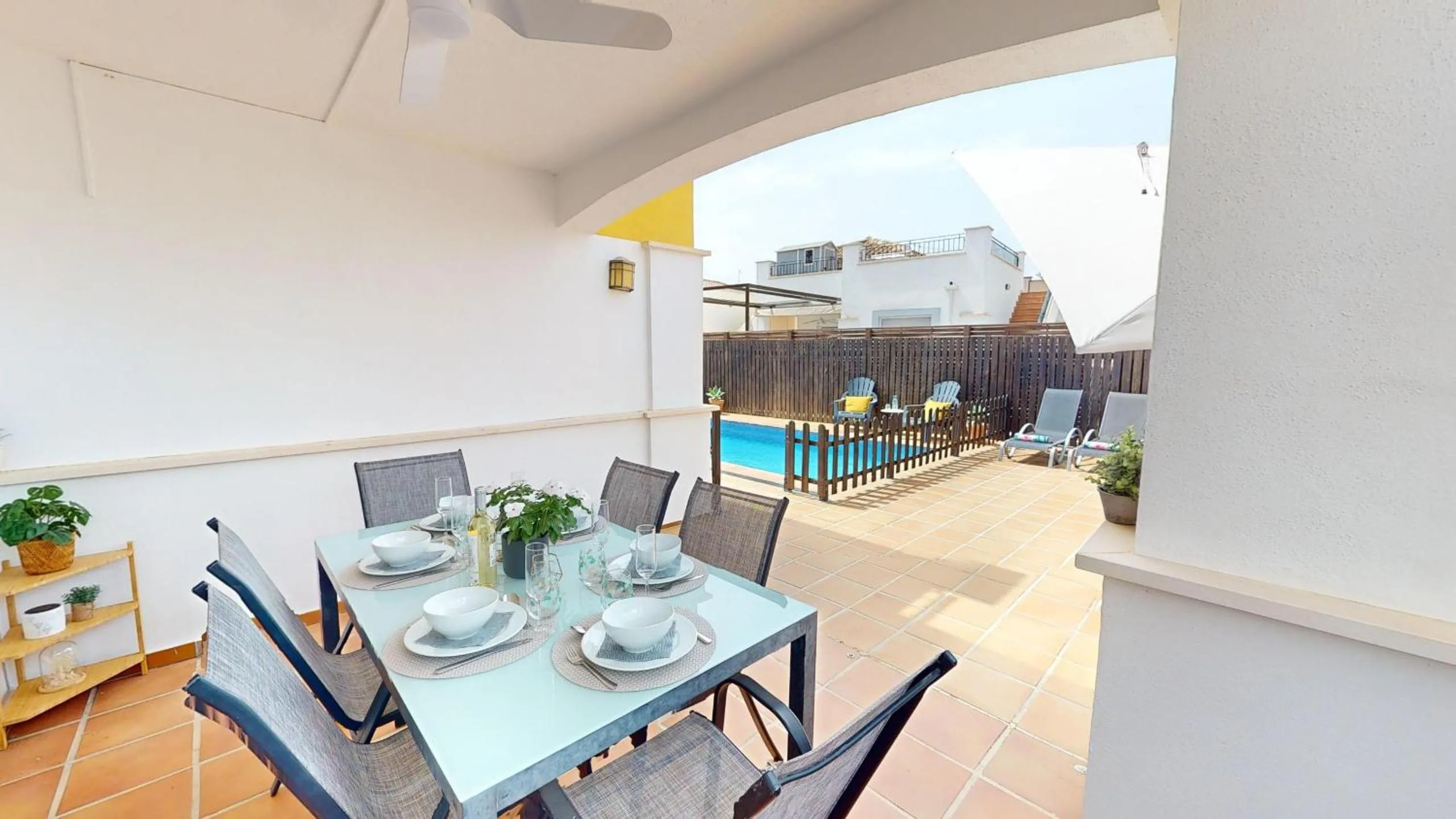 Patio in Villa PedroRoca-A Murcia Holiday Rentals Property