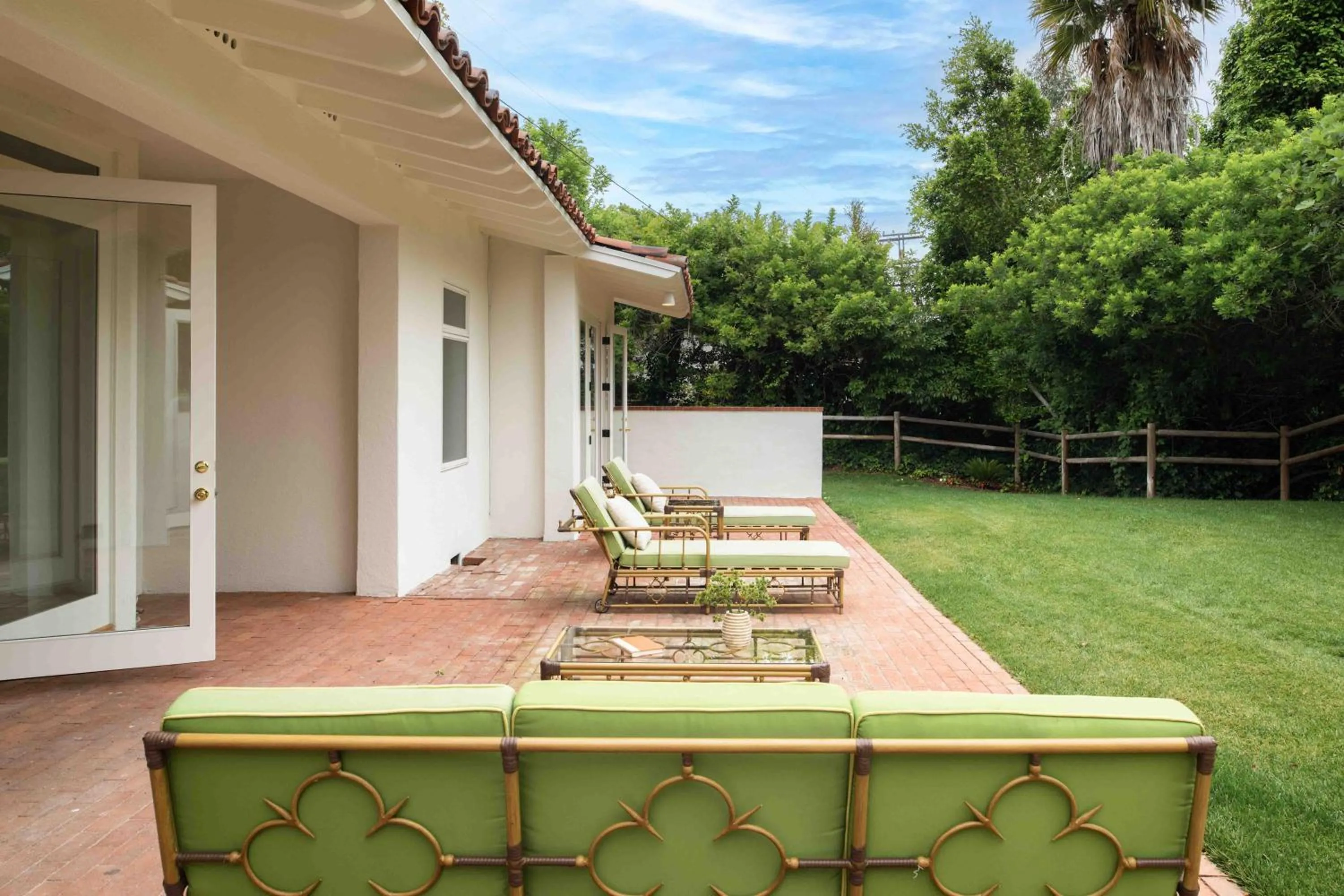 Patio in The Inn at Rancho Santa Fe