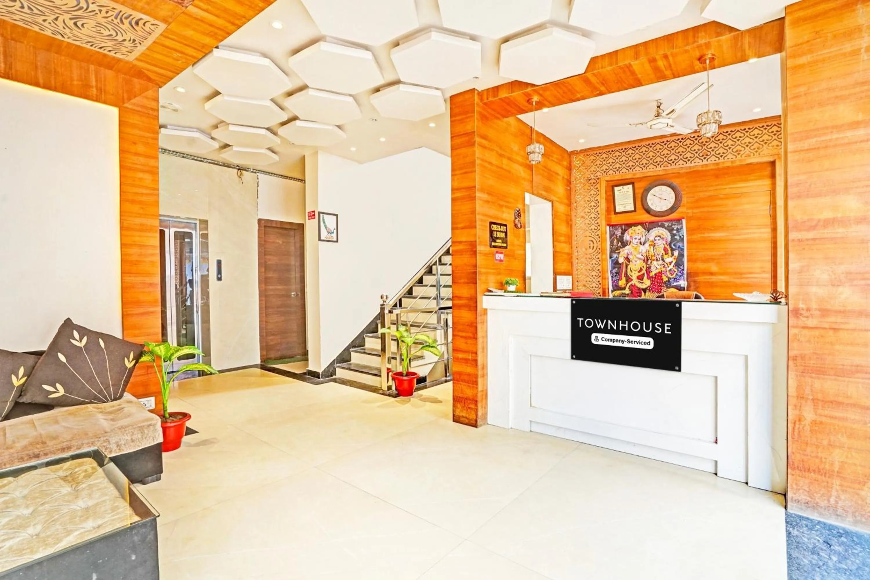 Lobby or reception in Super Townhouse Collectorate Circle Formerly LD Prime