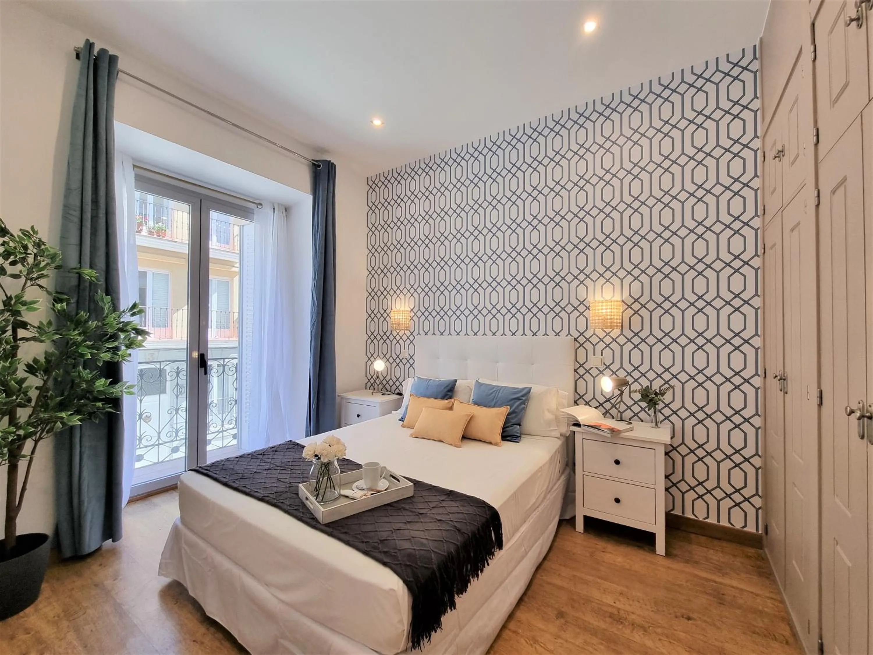 Bed in APARTAMENTOS SAN ANDRES