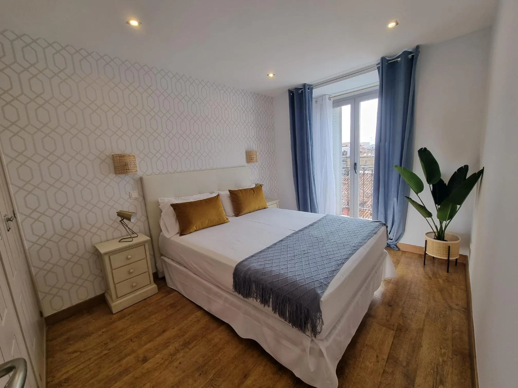 Bed in APARTAMENTOS SAN ANDRES