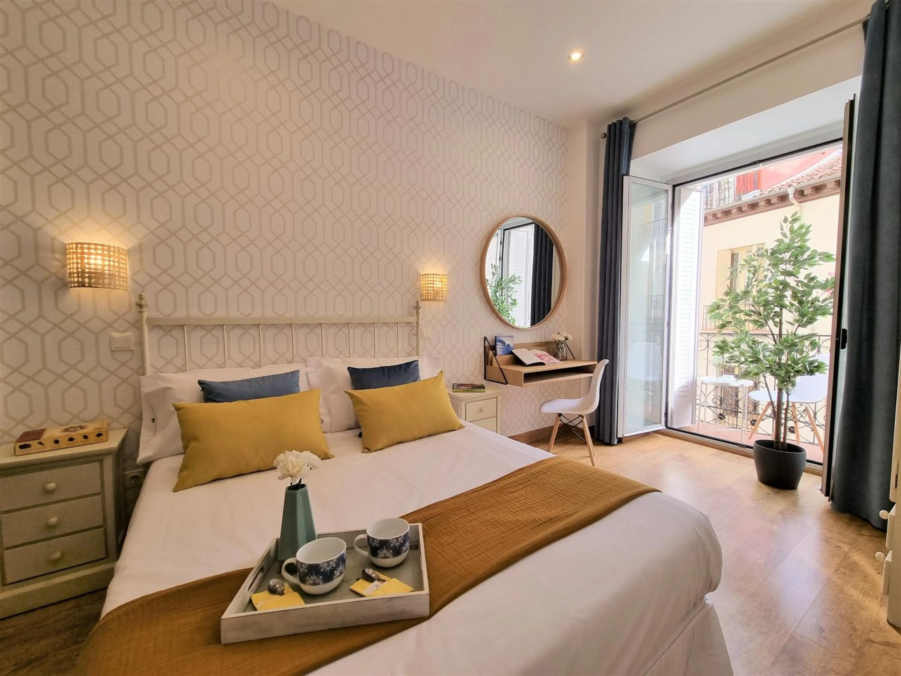 Bed in APARTAMENTOS SAN ANDRES