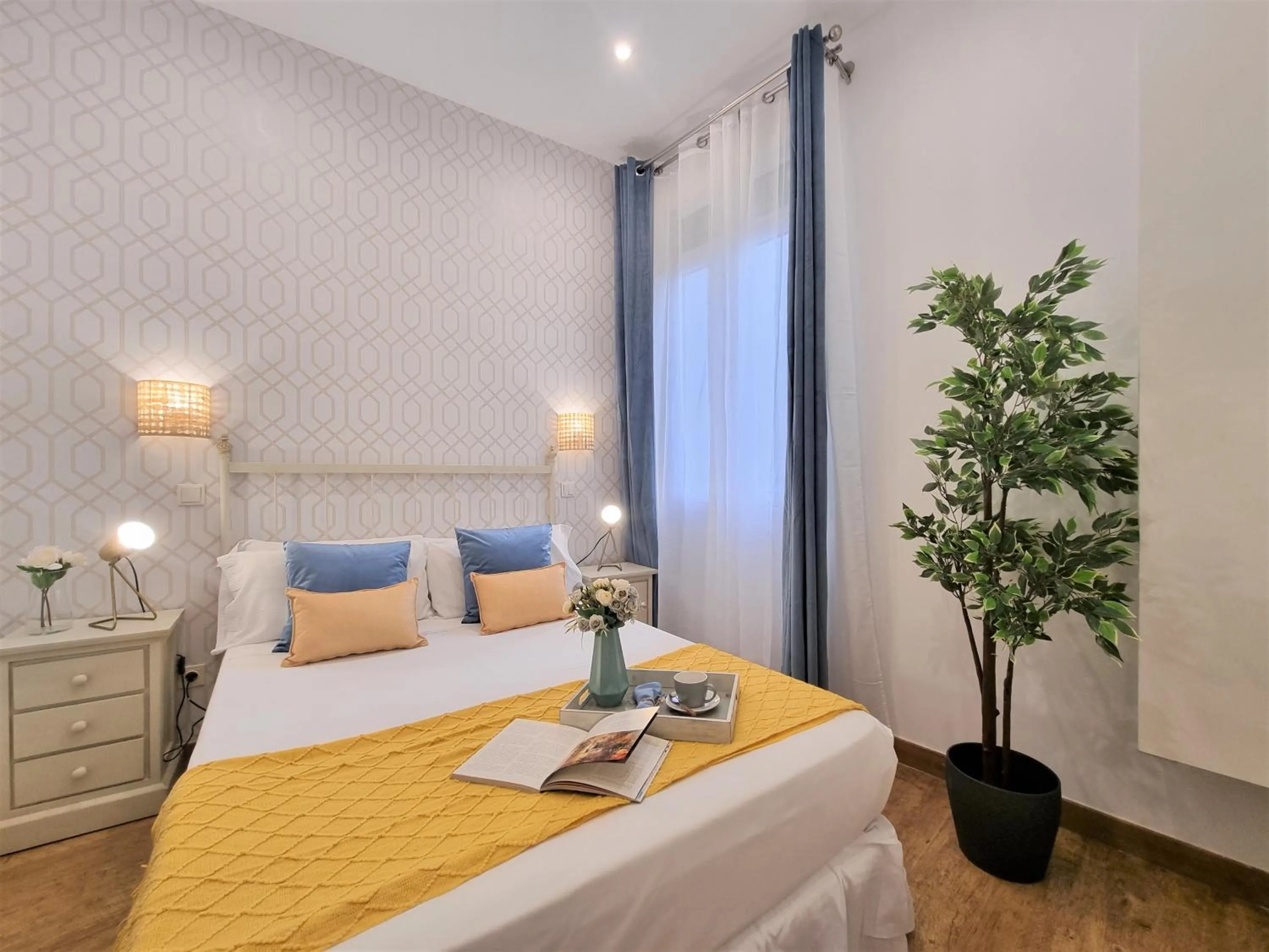 Bed in APARTAMENTOS SAN ANDRES