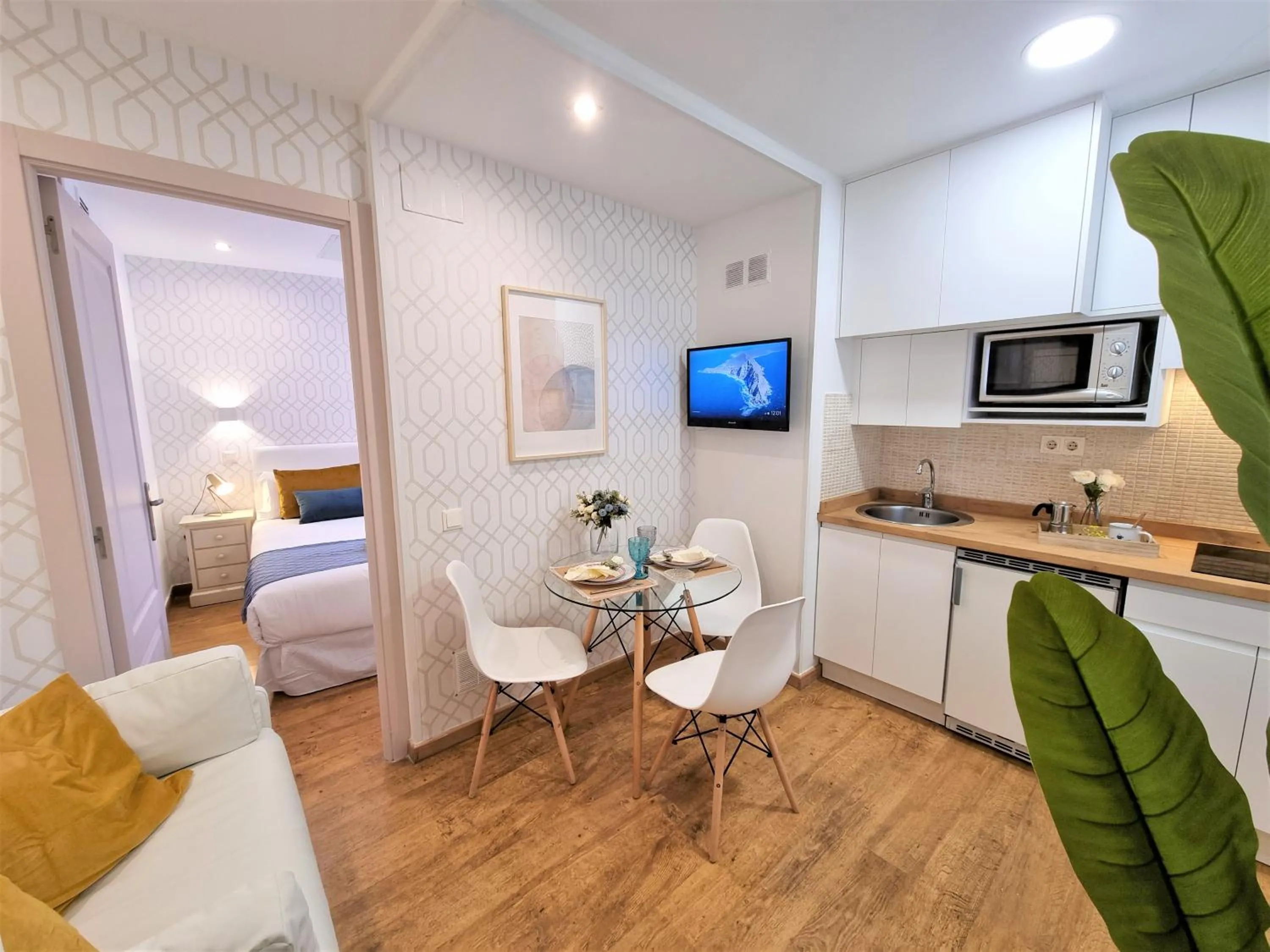 Bed in APARTAMENTOS SAN ANDRES