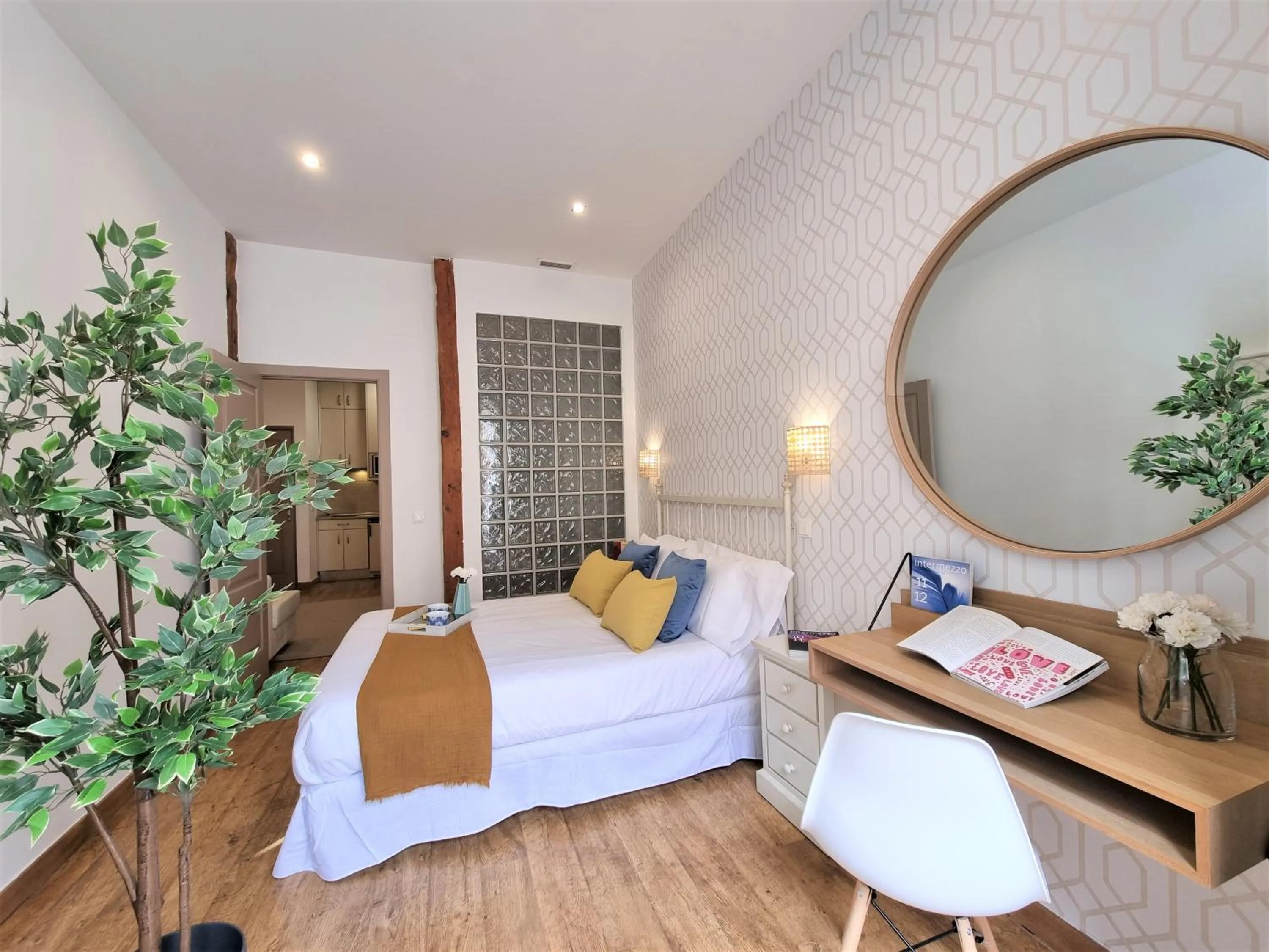 Bed in APARTAMENTOS SAN ANDRES