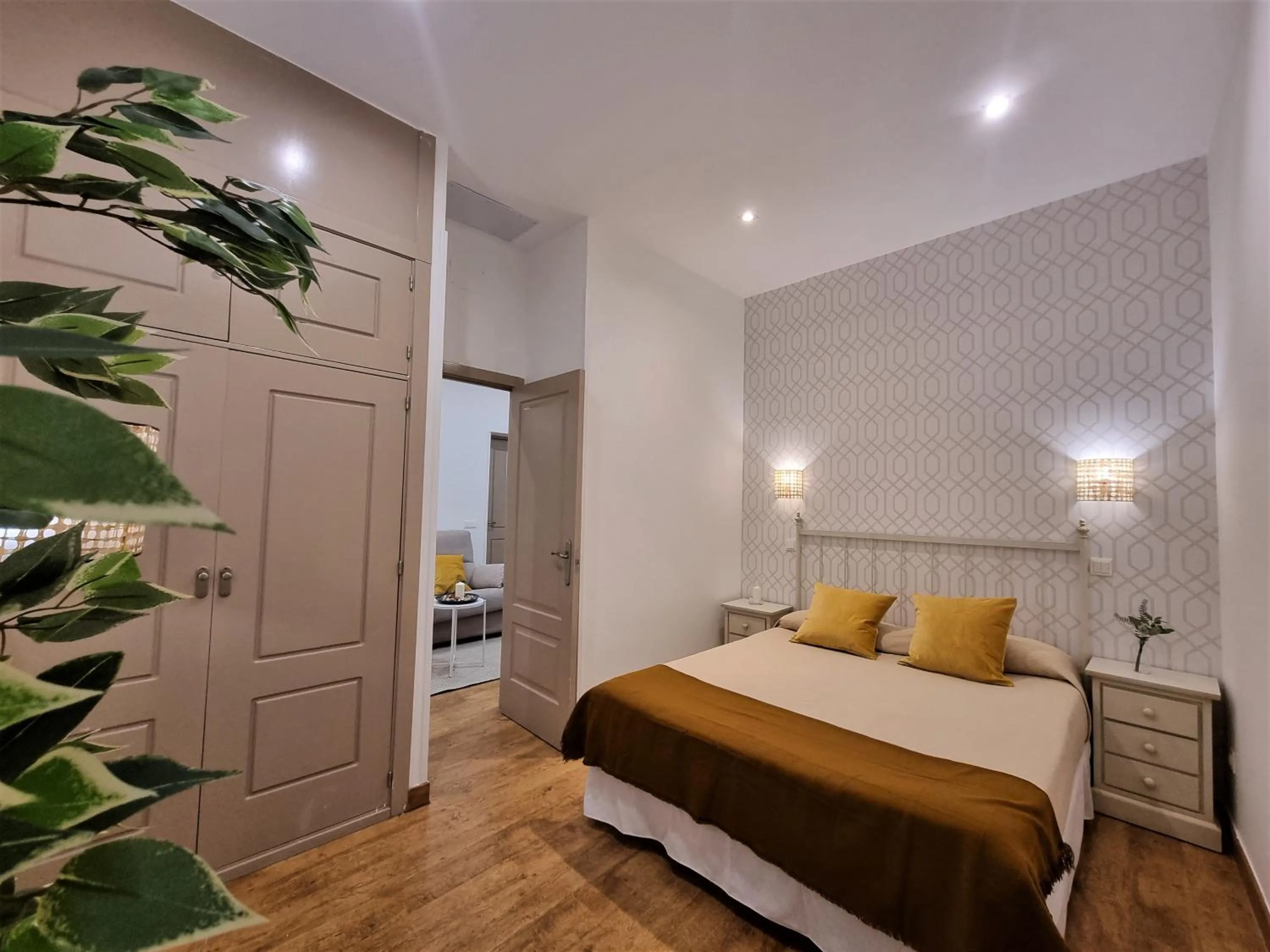 Bed in APARTAMENTOS SAN ANDRES