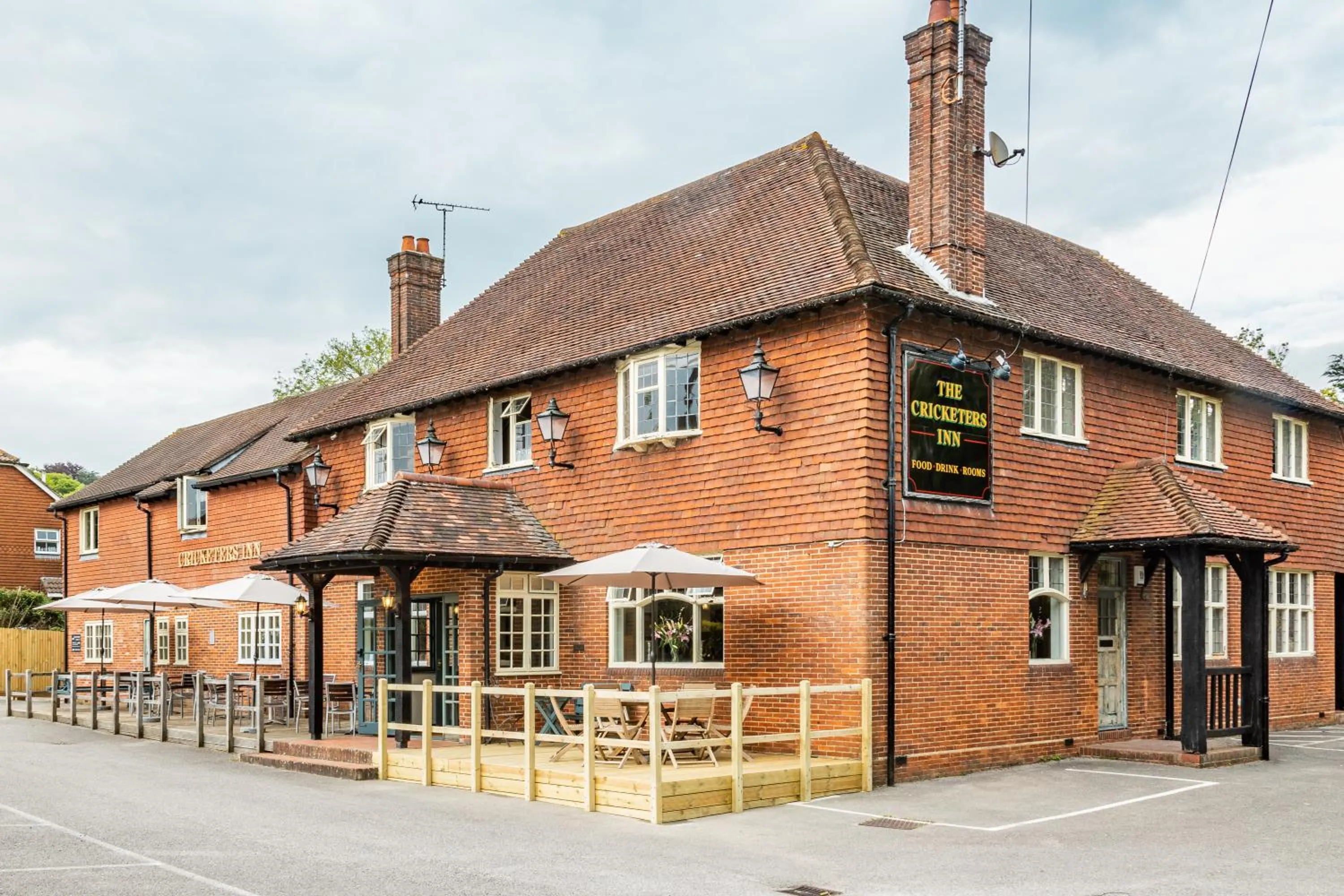 Property building in The Cricketers Inn