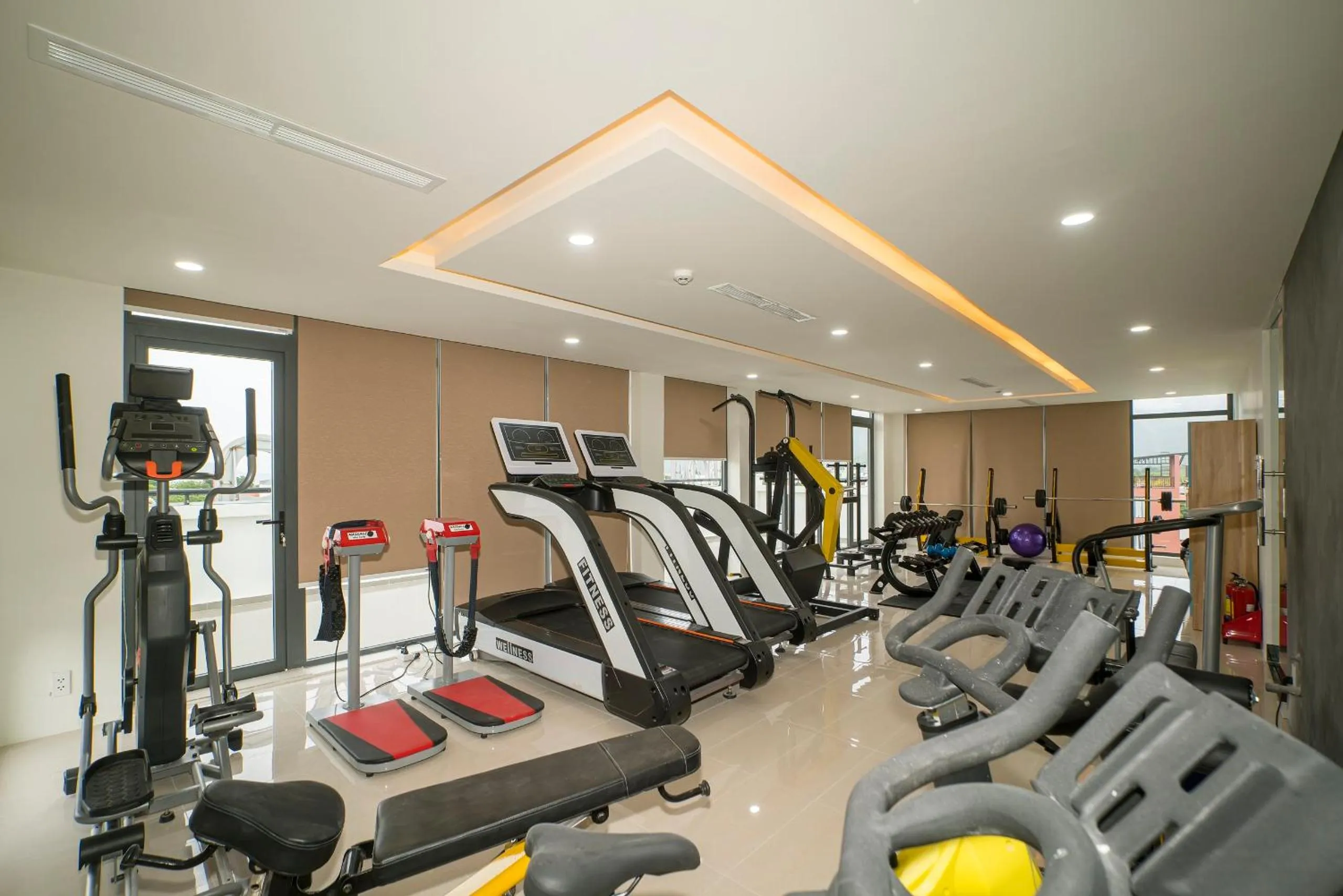 Fitness centre/facilities in Maya Hotel 3