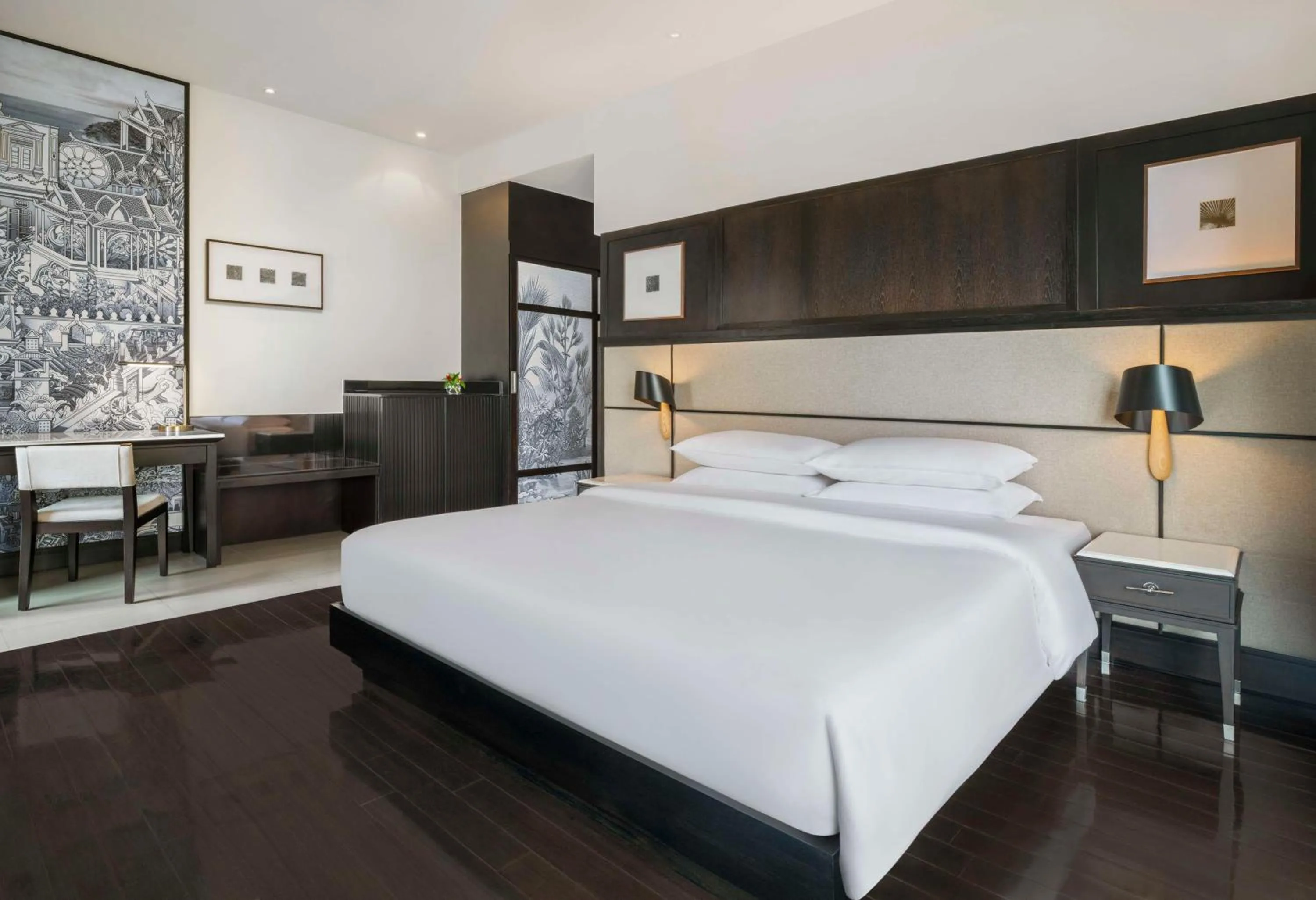 Bed in Hyatt Regency Phuket Resort