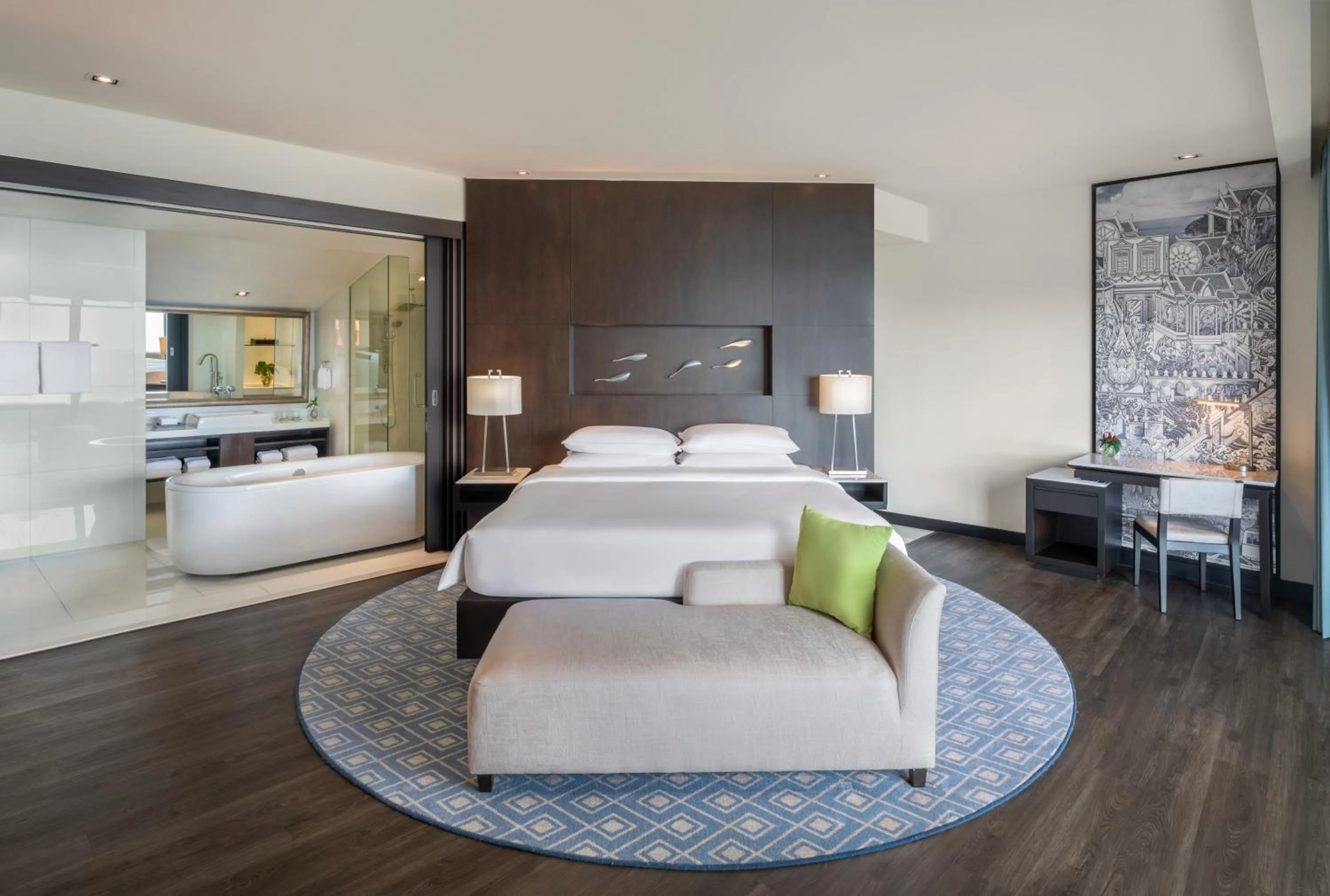 Bed in Hyatt Regency Phuket Resort