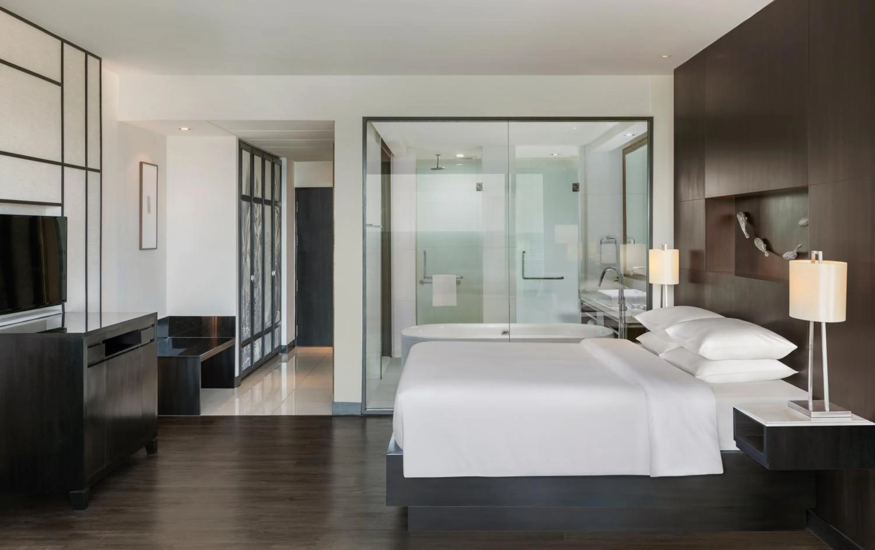 Bed in Hyatt Regency Phuket Resort