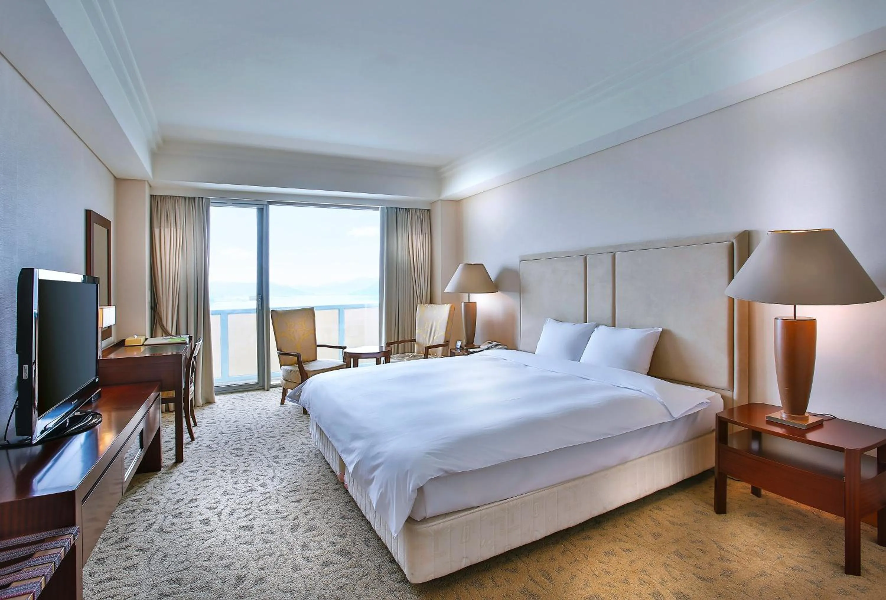 Bedroom, Bed in Hotel Hyundai by Lahan Mokpo