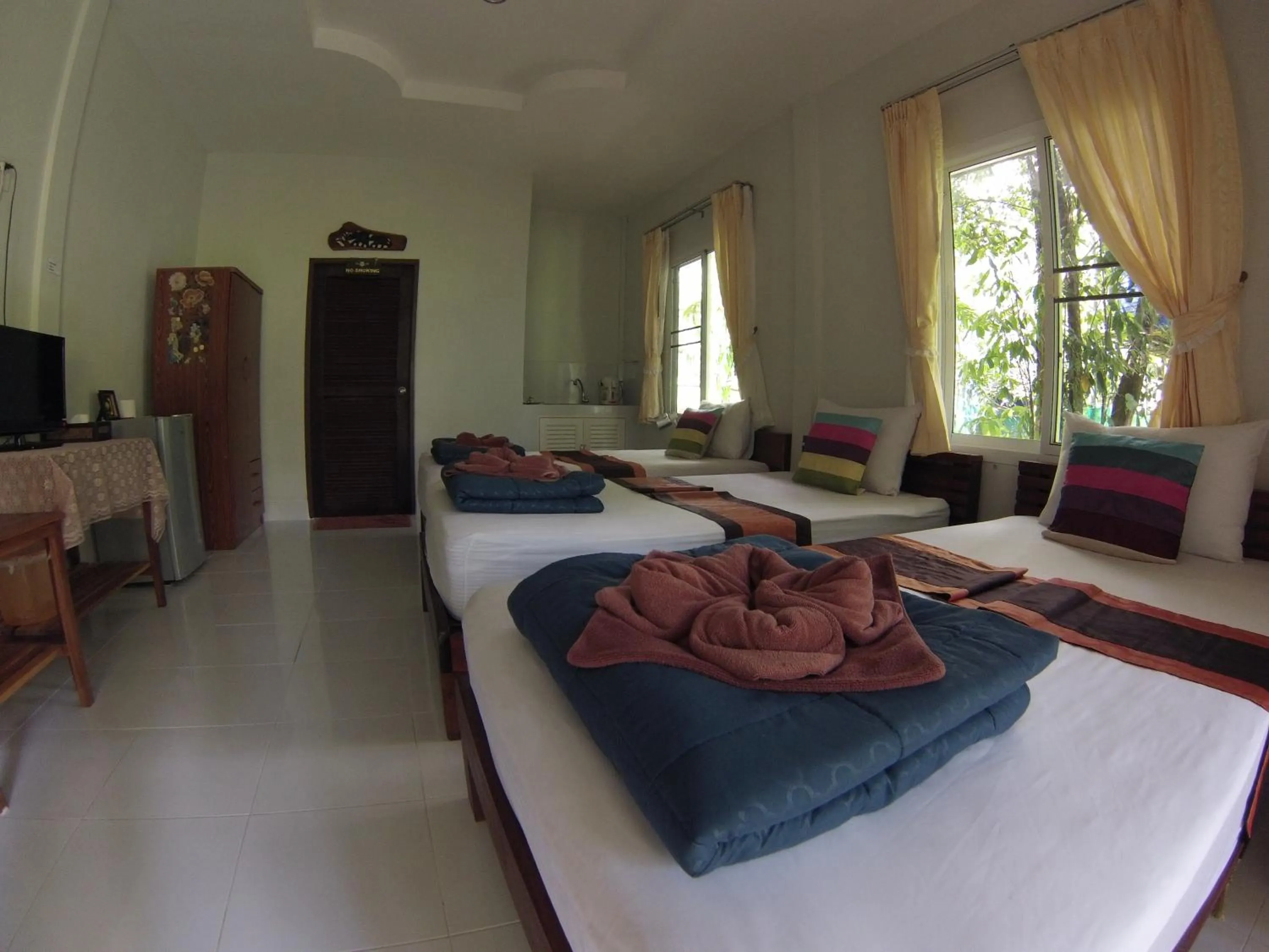 Bed in Real Relax Resort