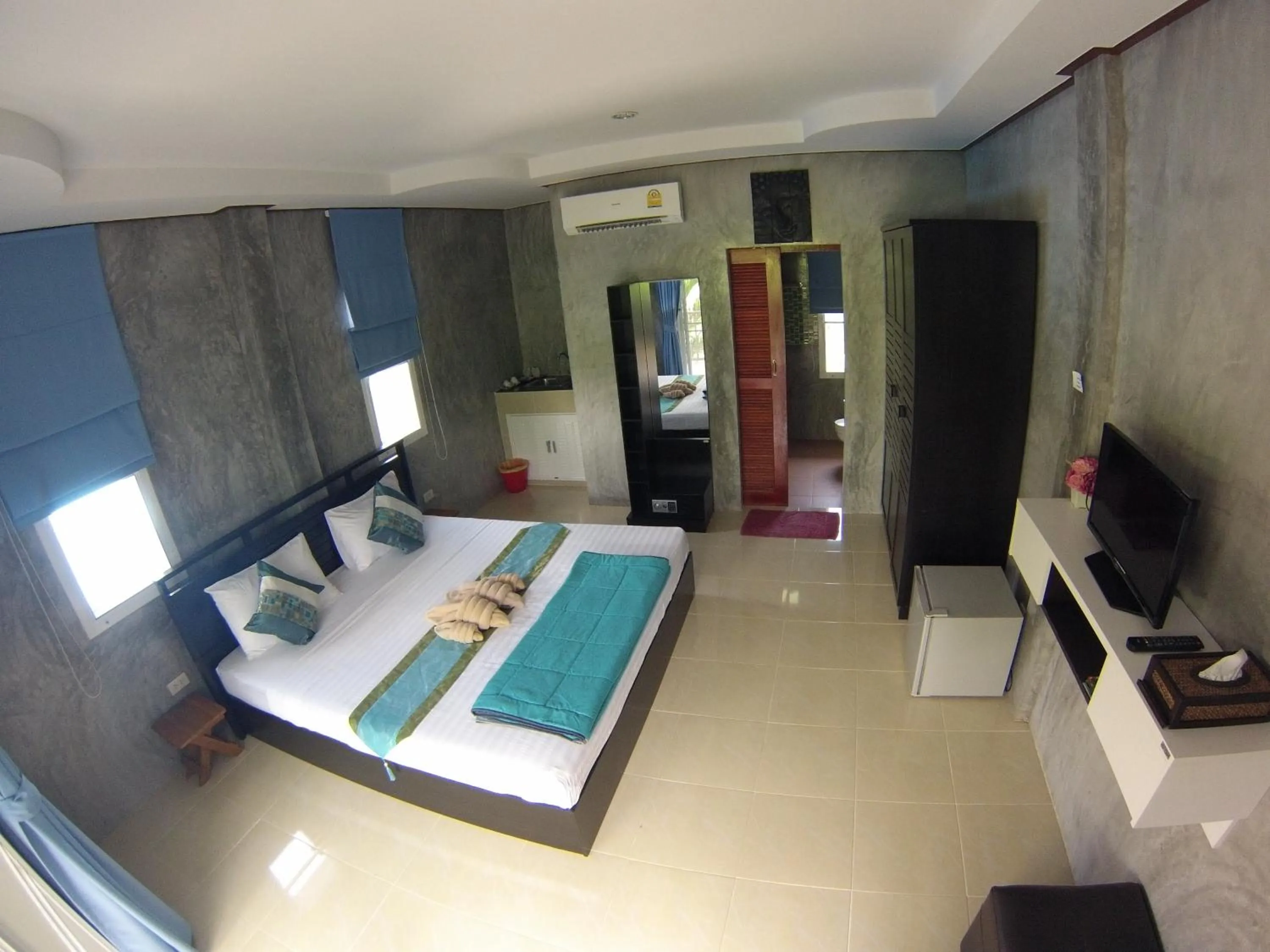 Bed in Real Relax Resort