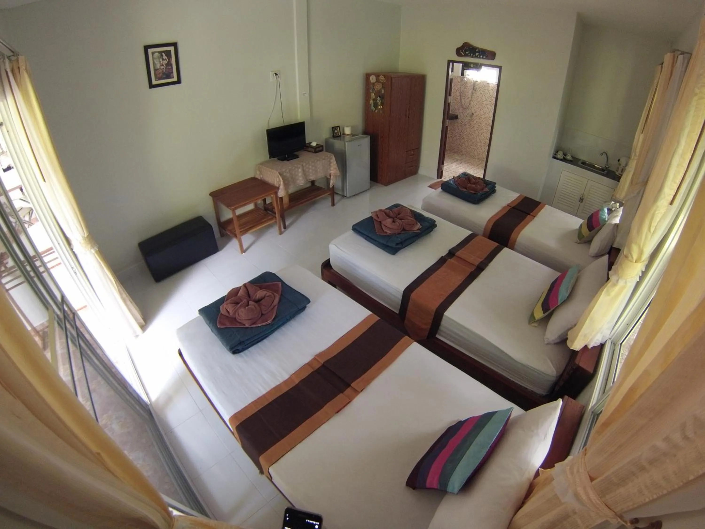 Bed in Real Relax Resort