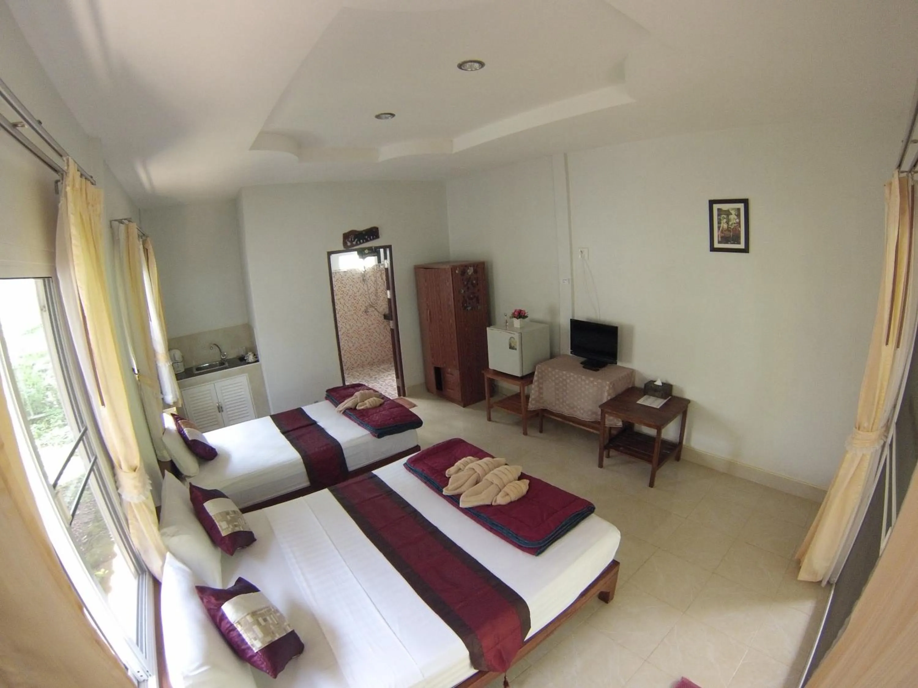 Bed in Real Relax Resort