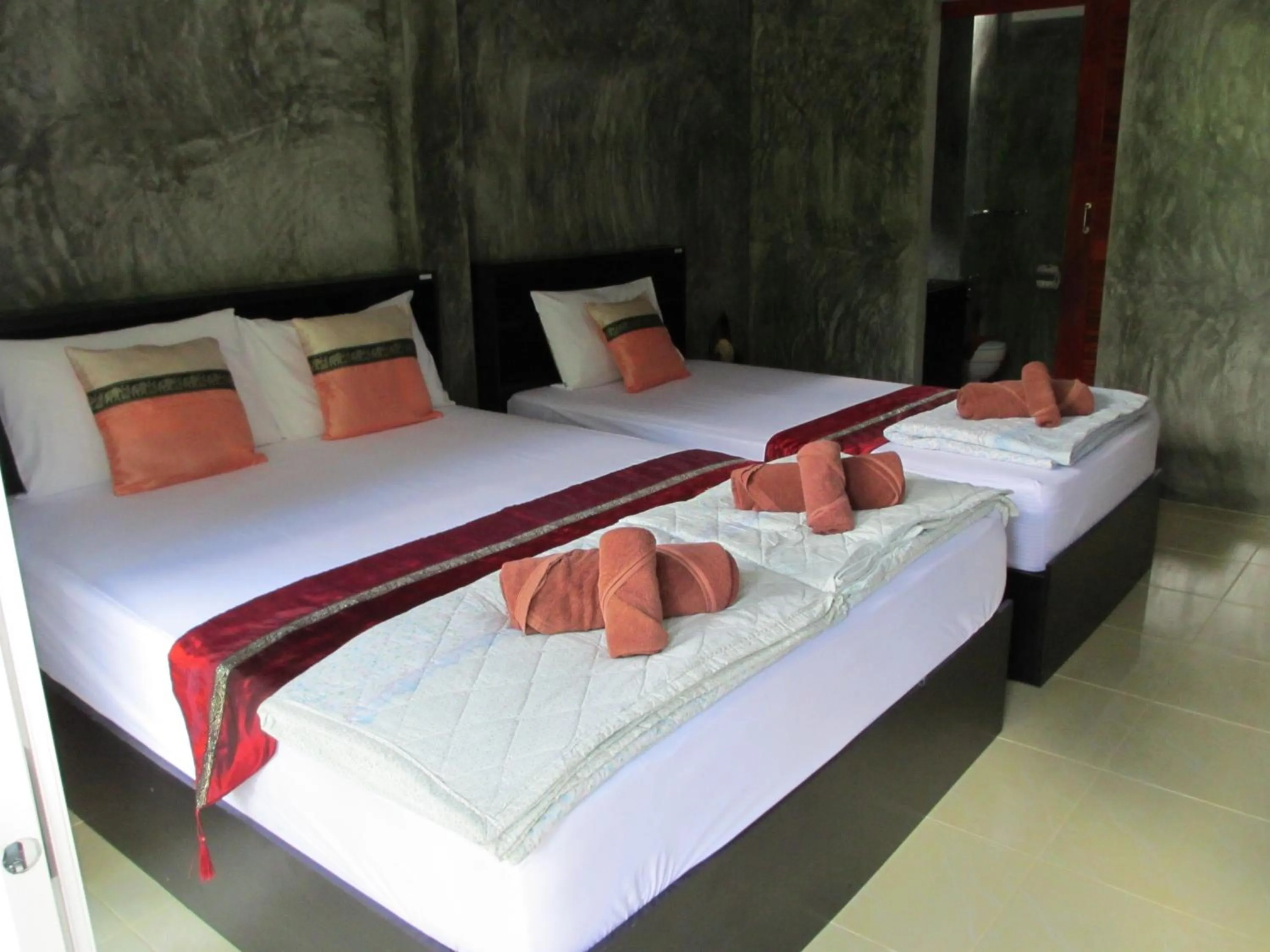 Bed in Real Relax Resort