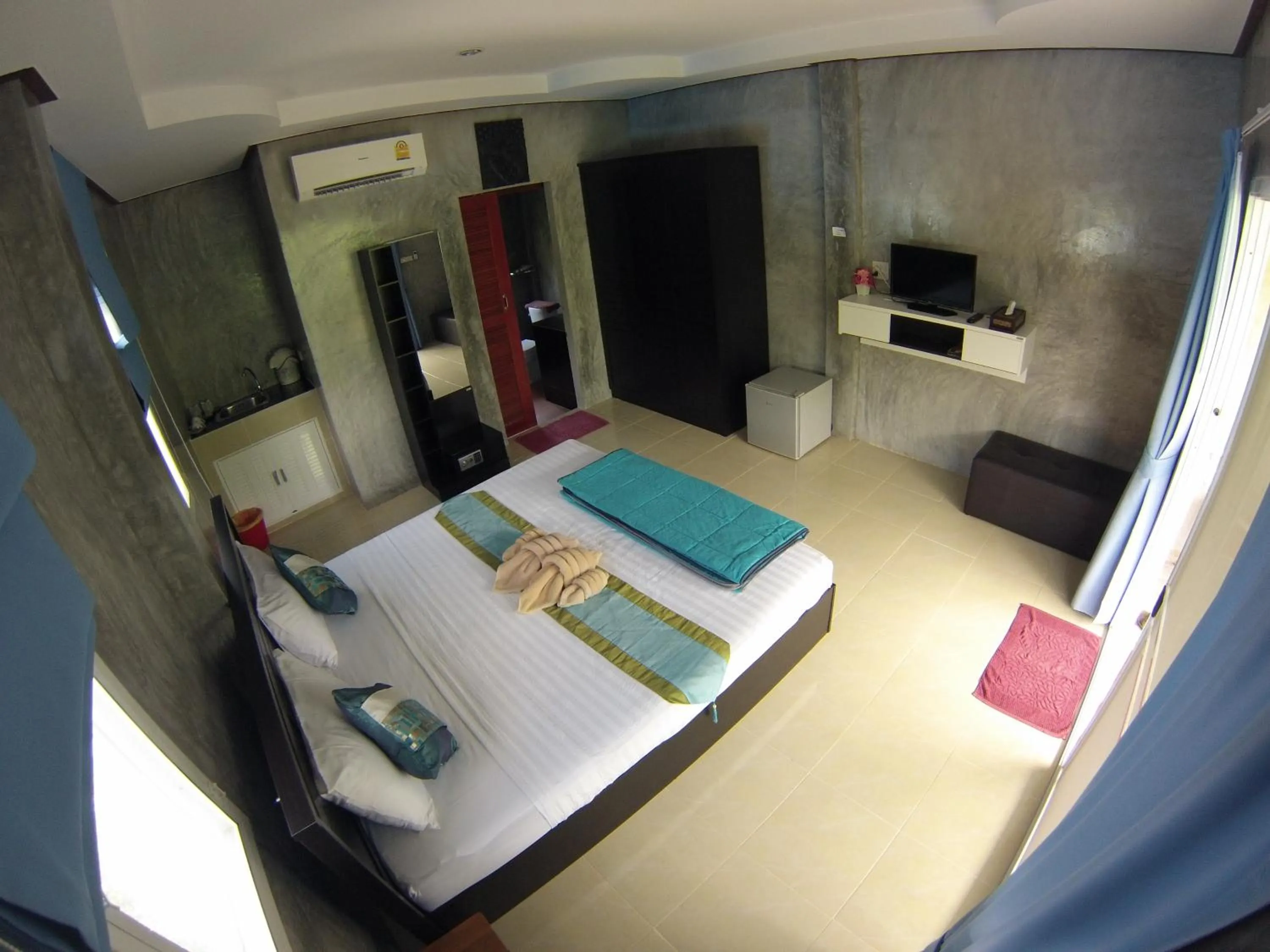 Bed in Real Relax Resort