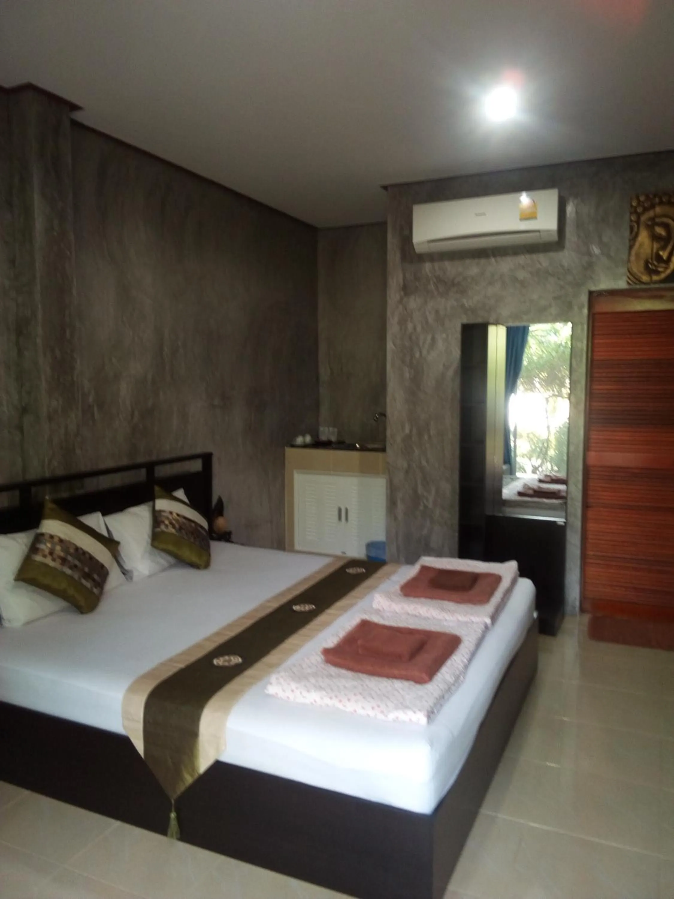 Bed in Real Relax Resort